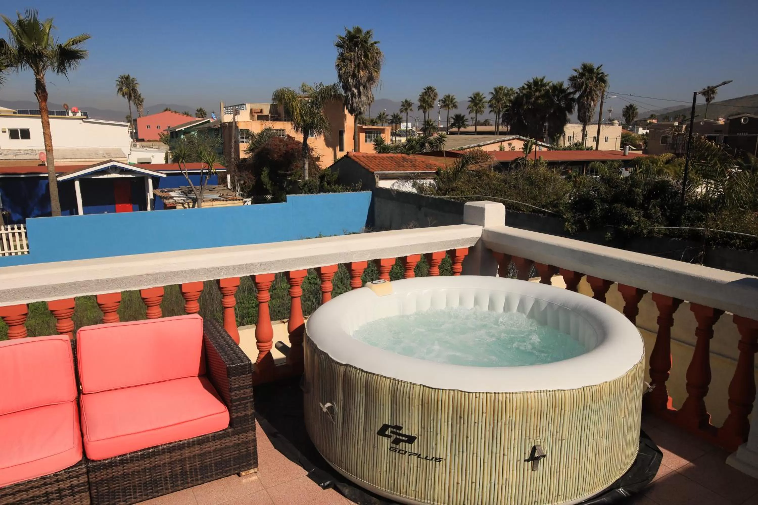 Hot Tub in Playa Hermosa Inn at the beach