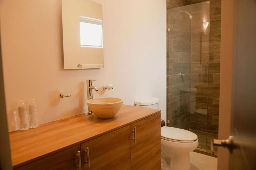 Bathroom in Hotel Fratelli