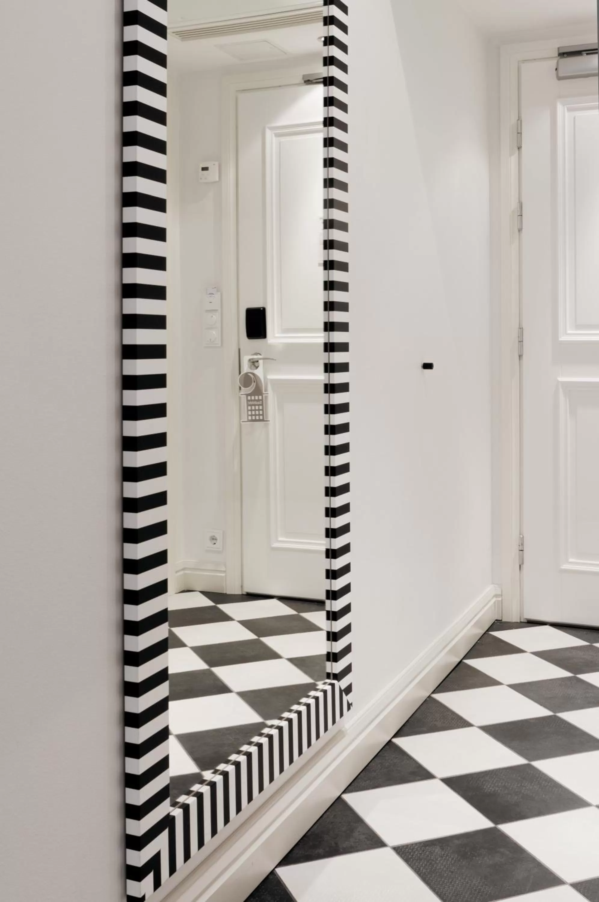 Decorative detail in Hotel Fabian