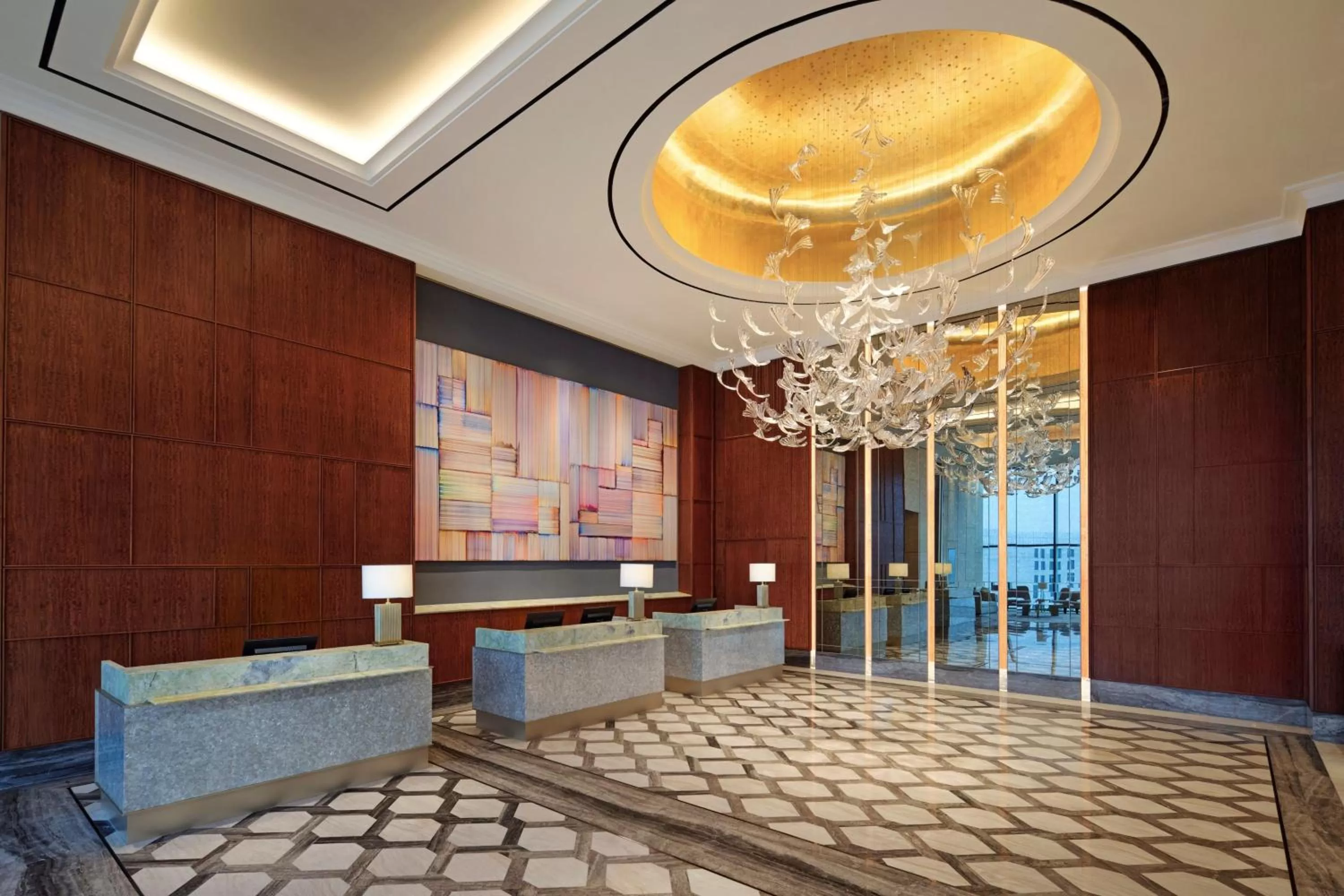 Lobby or reception in The Westin Surabaya