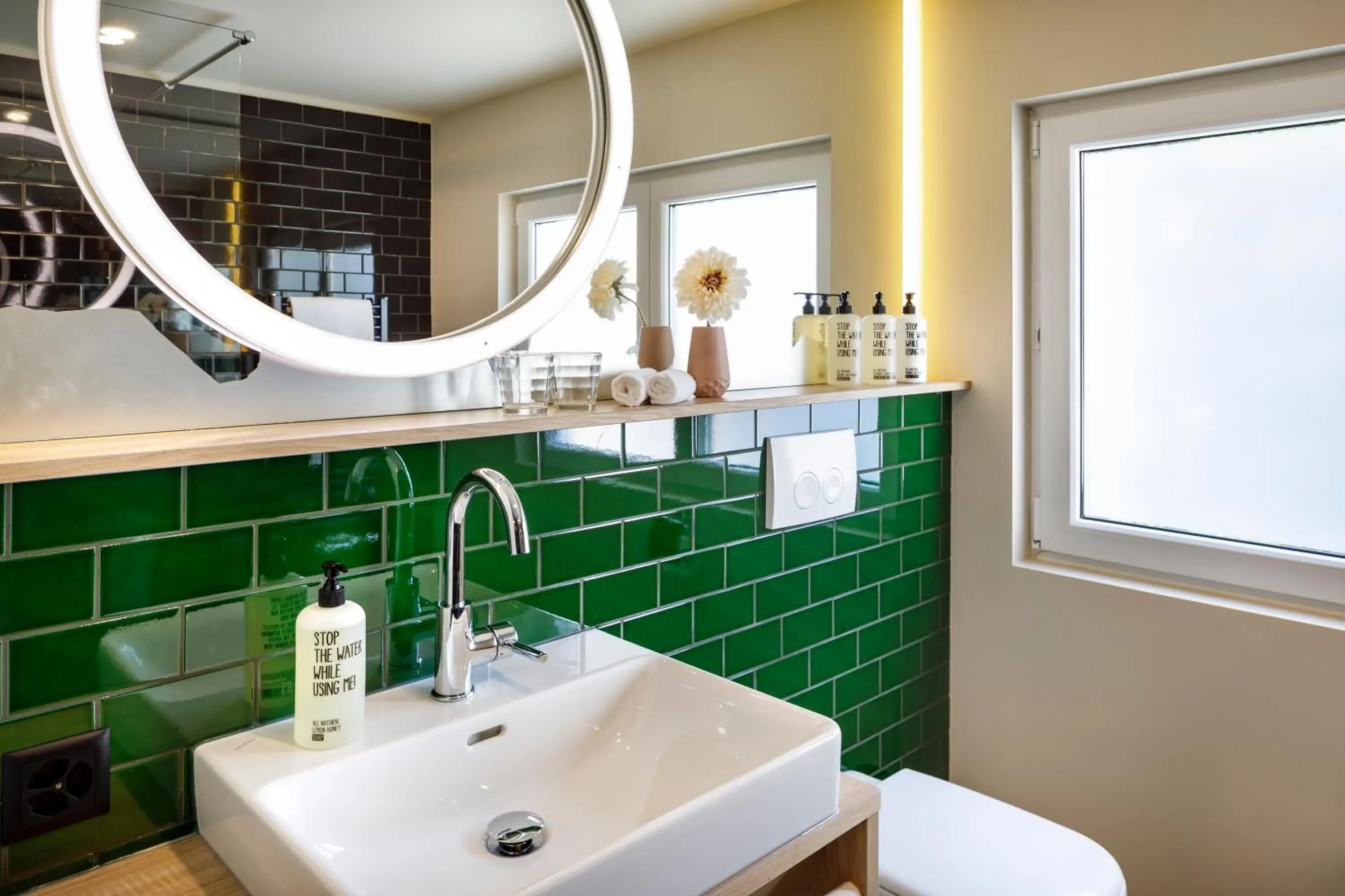 Bathroom in Hotel Hirschen Wildhaus