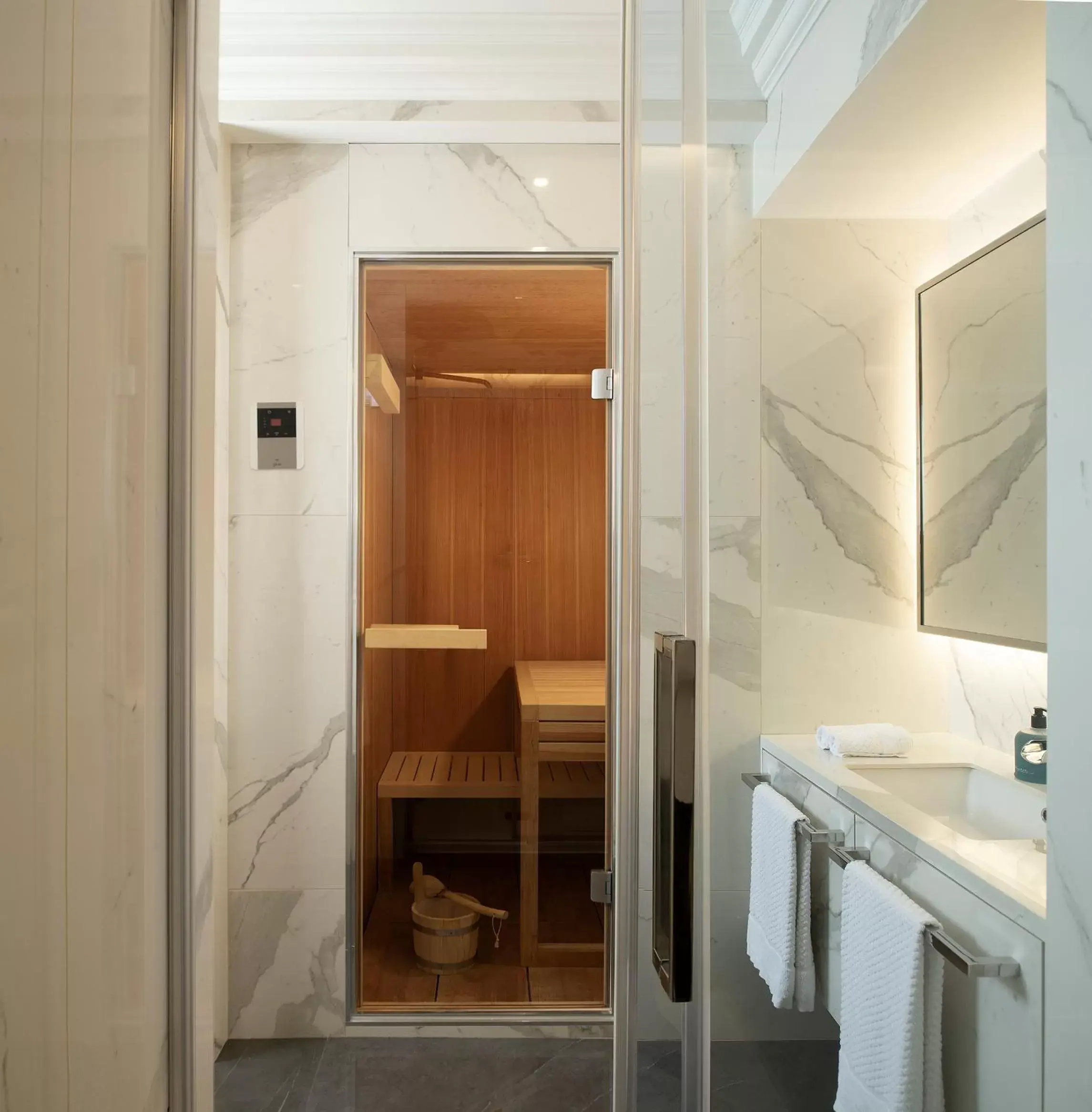 Sauna, Bathroom in Elizabeth Unique Hotel | a Member of Design Hotels™