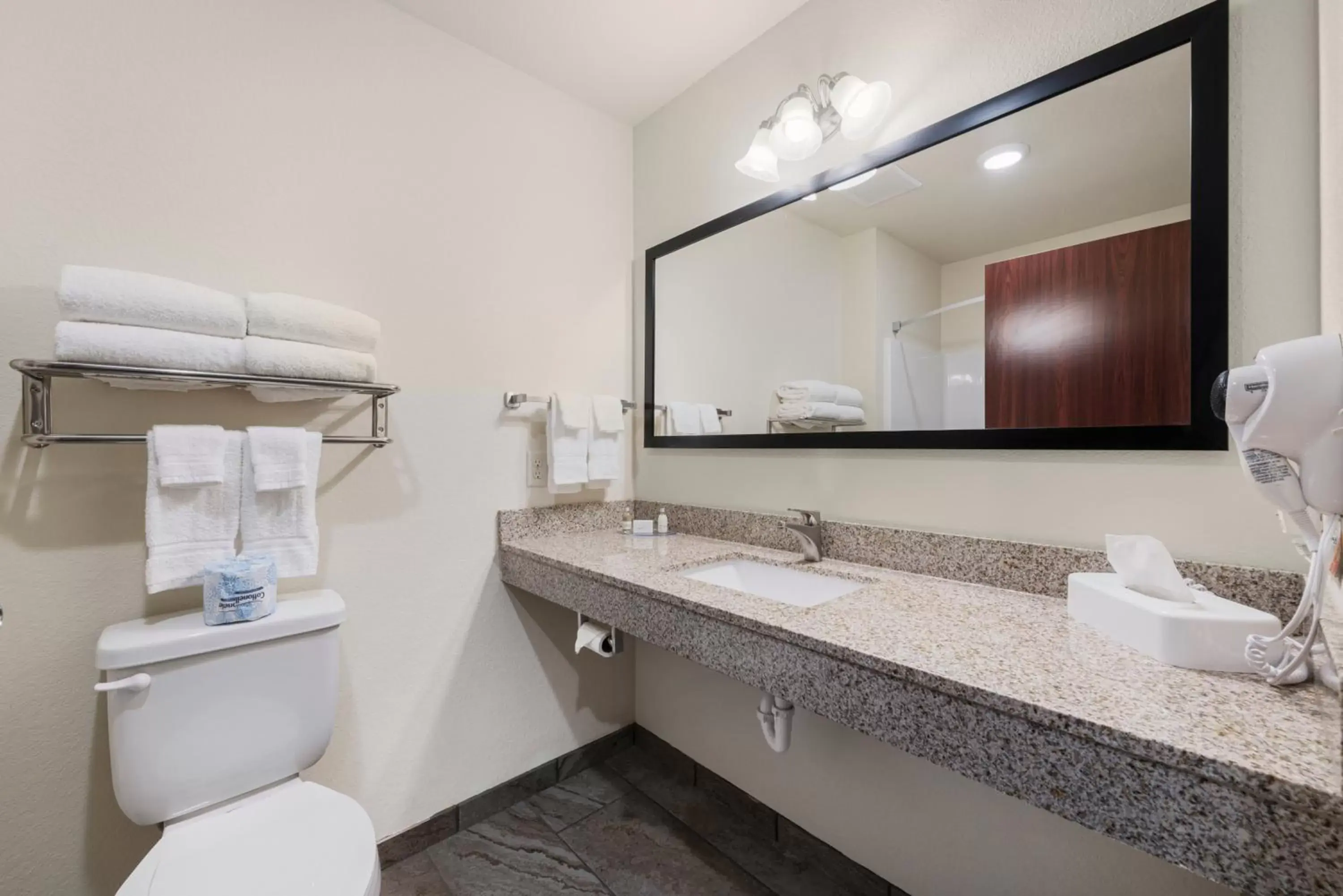 Bathroom in Cobblestone Hotel & Suites - Urbana