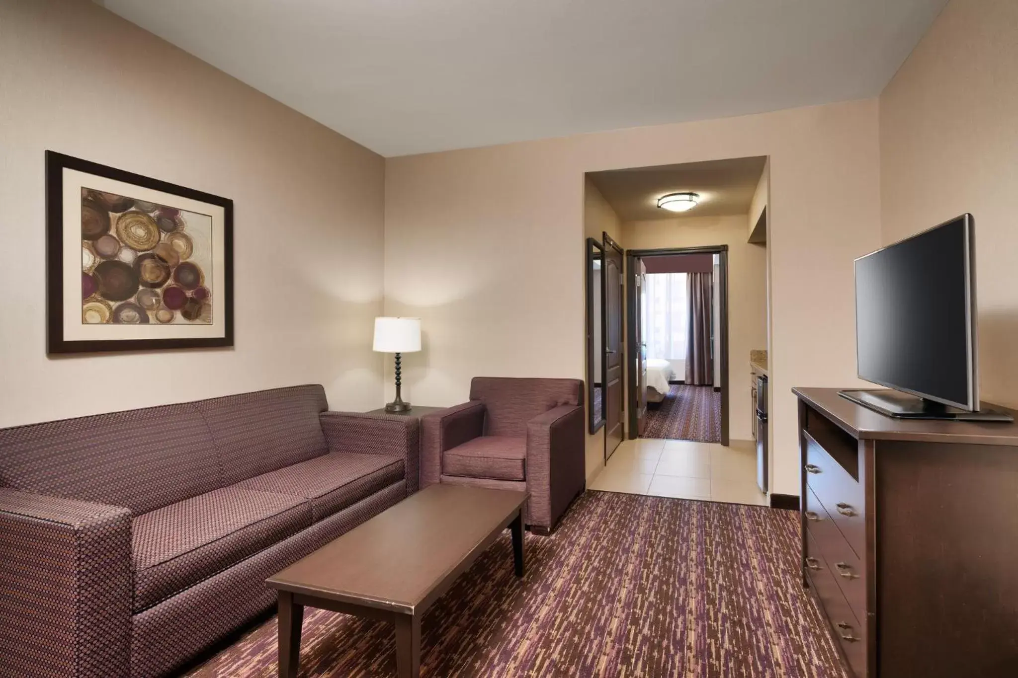 Photo of the whole room, Seating Area in Holiday Inn Express Hotel & Suites Billings, an IHG Hotel