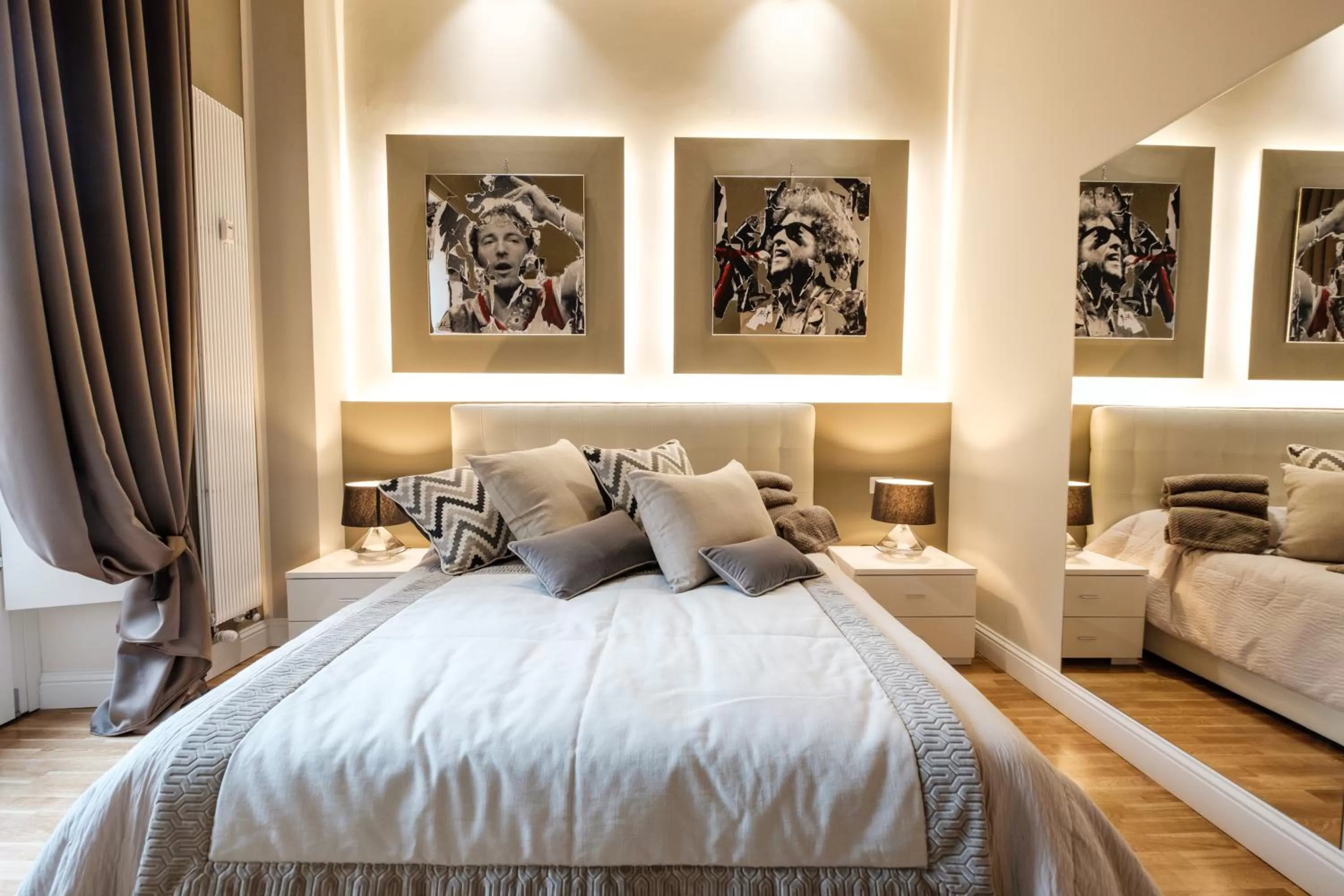 Bedroom, Bed in Apart Hotel Torino