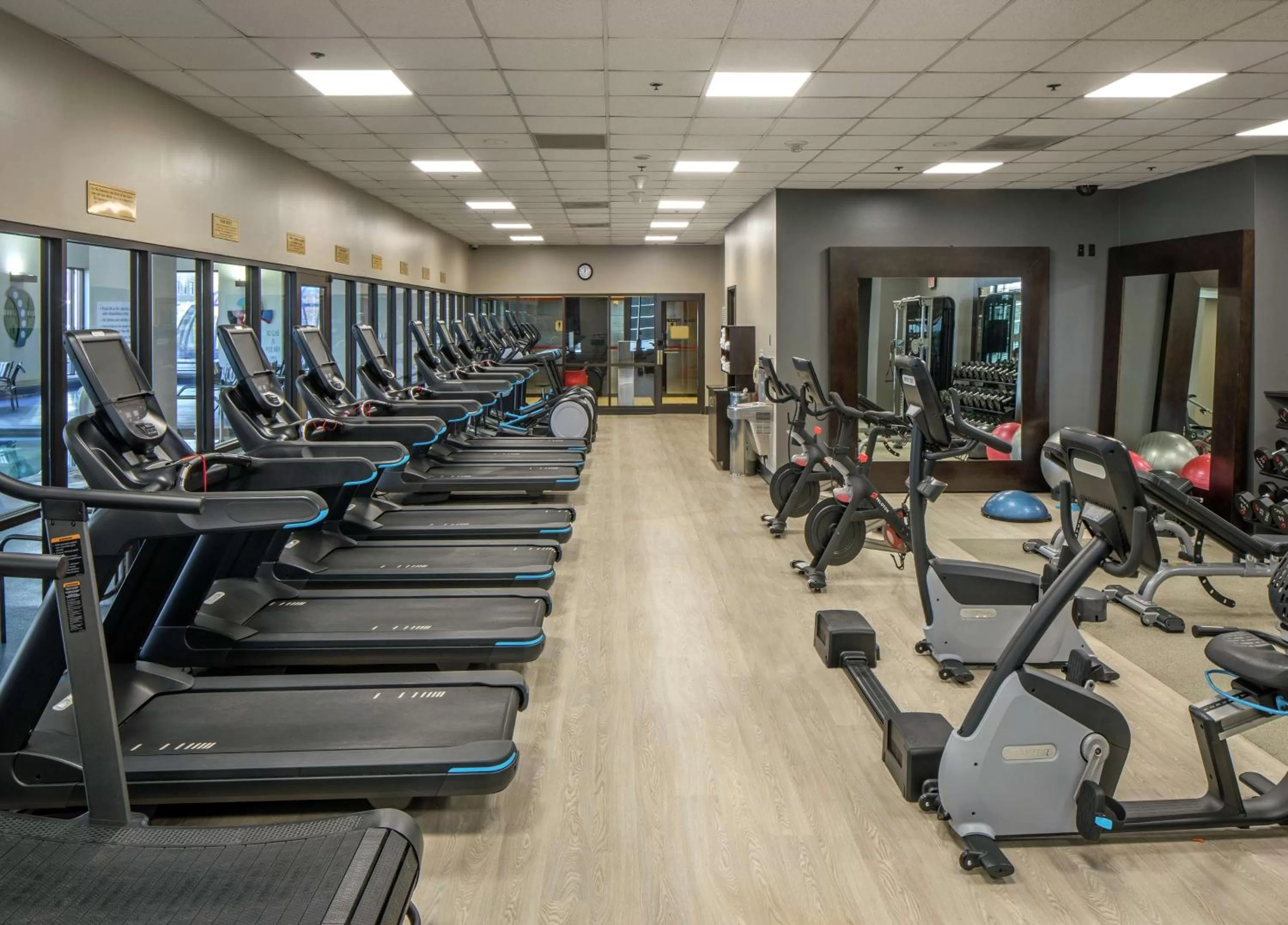 Fitness centre/facilities in Hilton Minneapolis