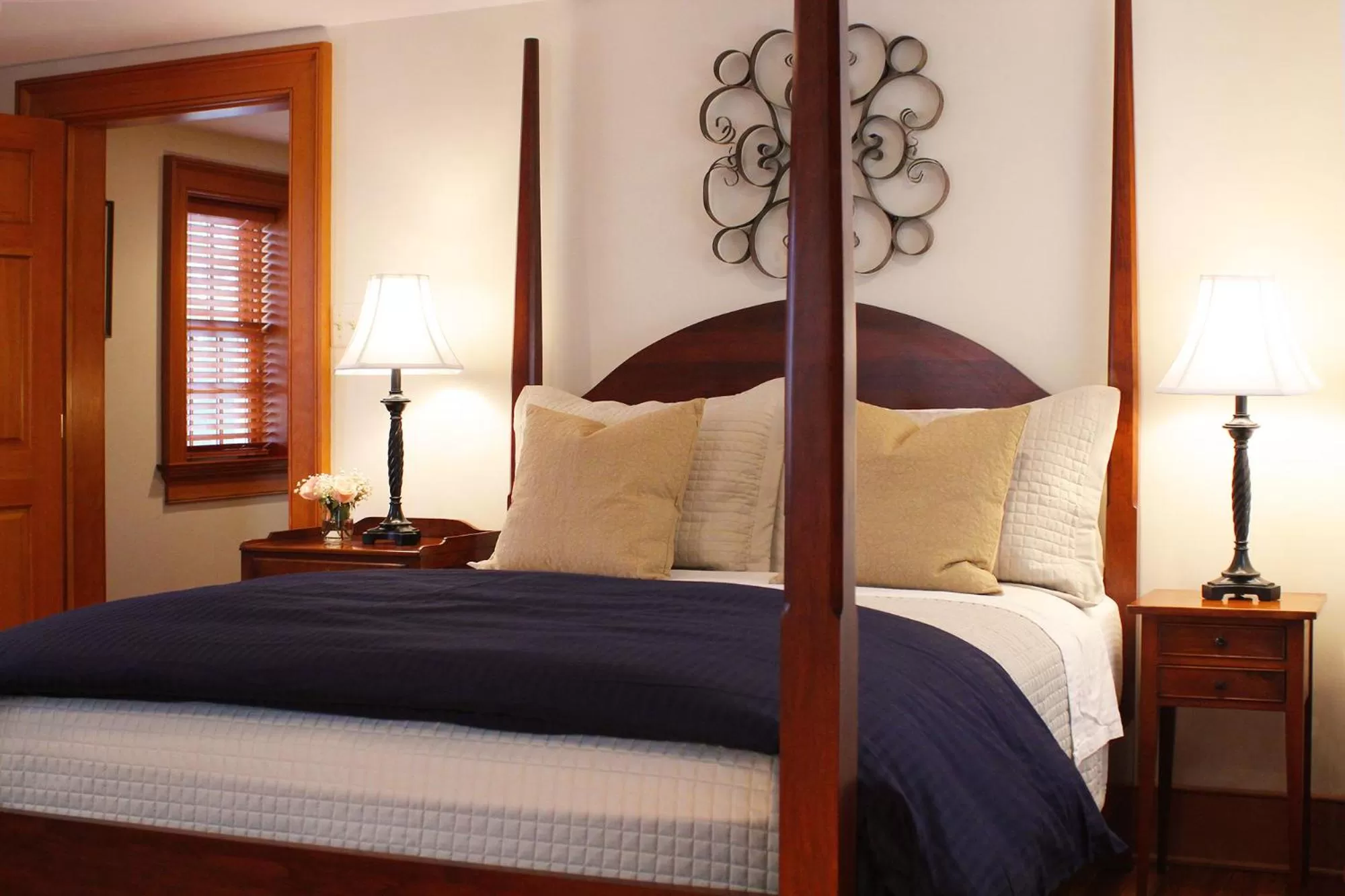 Bed in Hillbrook Inn & Spa