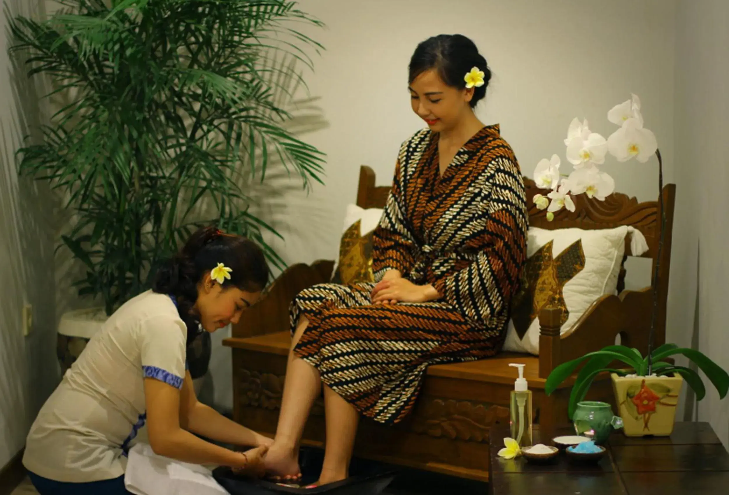Spa and wellness centre/facilities, Guests in Maharaja Villas Bali - CHSE Certified