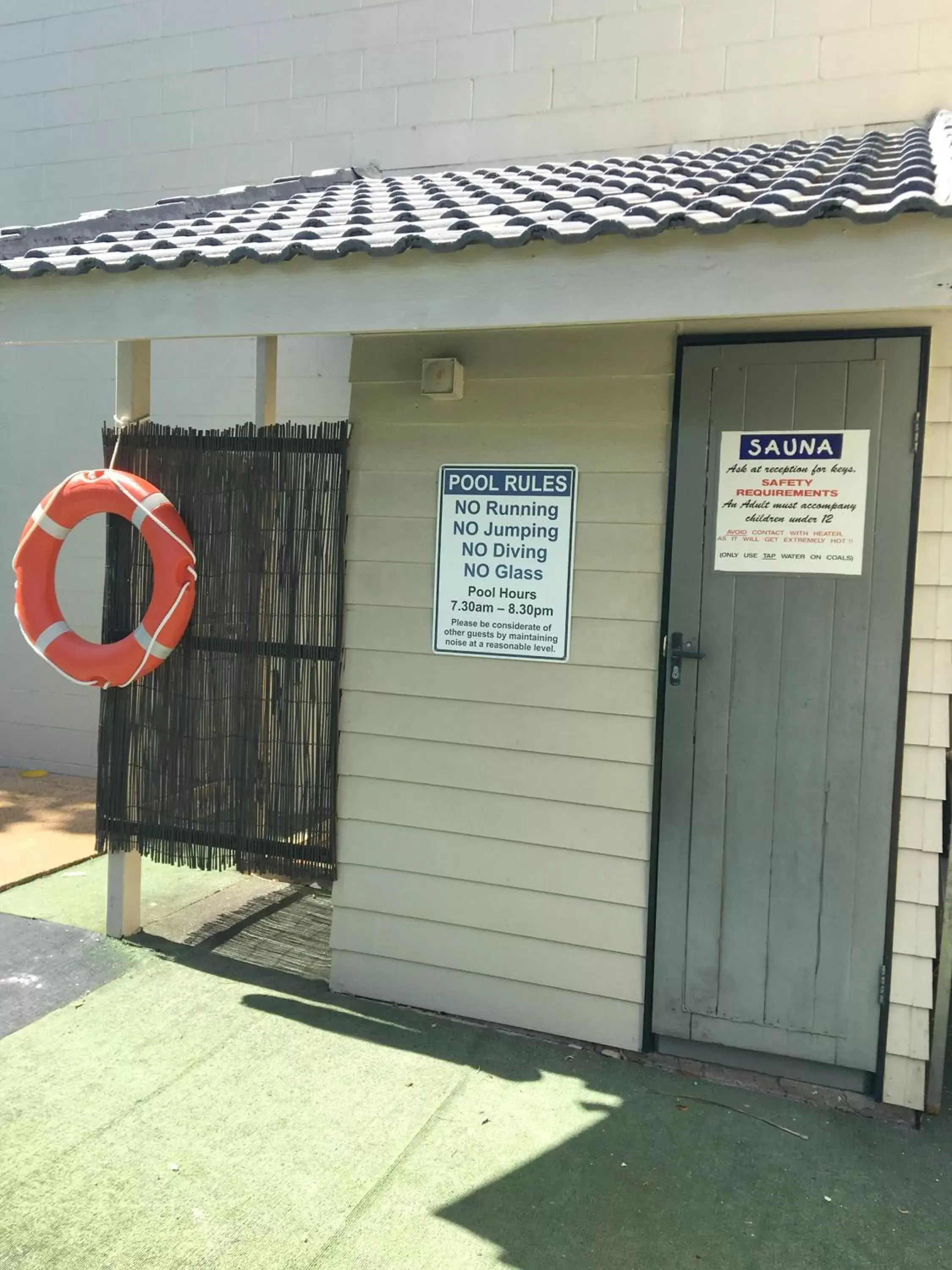 Sauna in Mid City Motor Inn