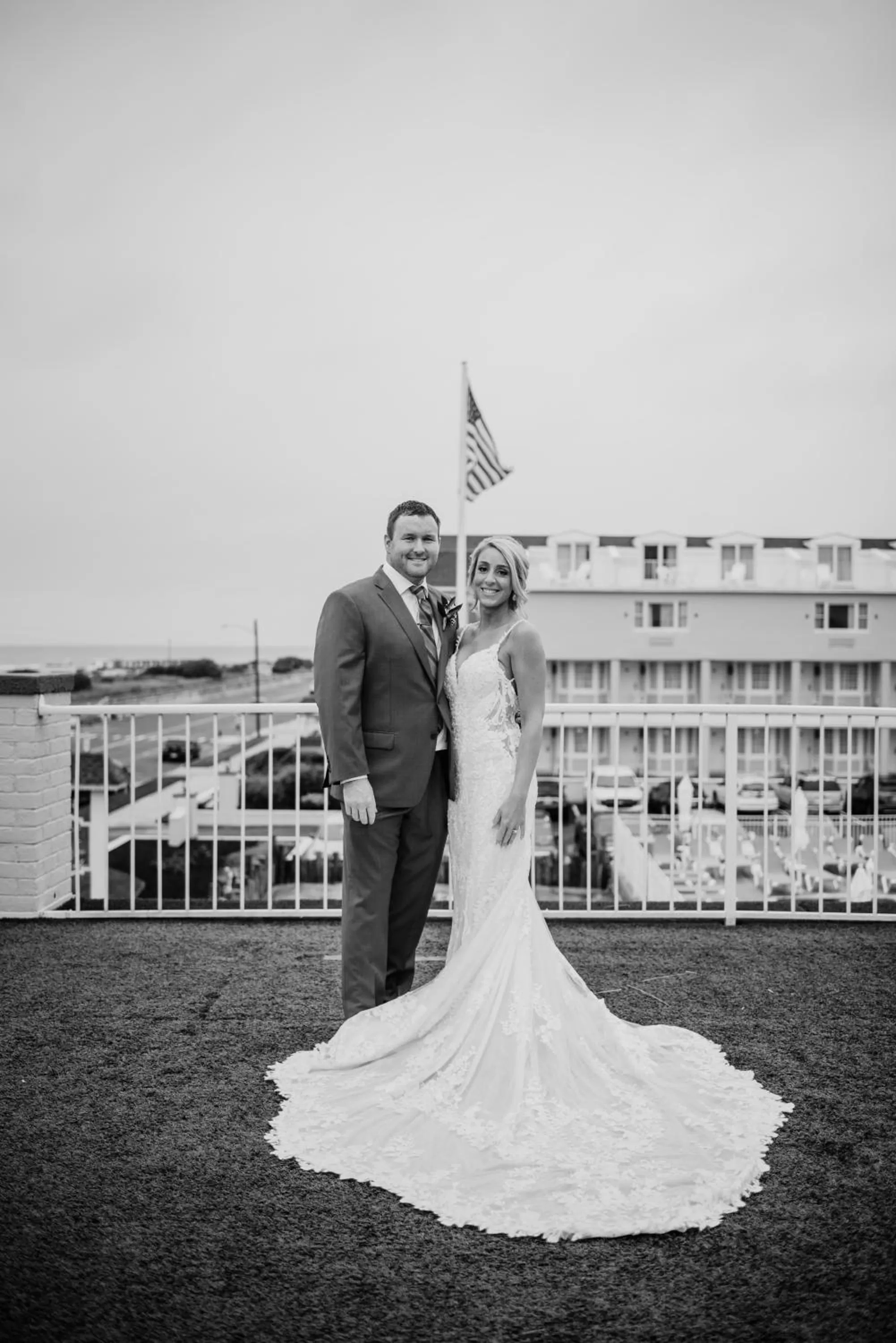 group of guests in Grand Hotel Cape May