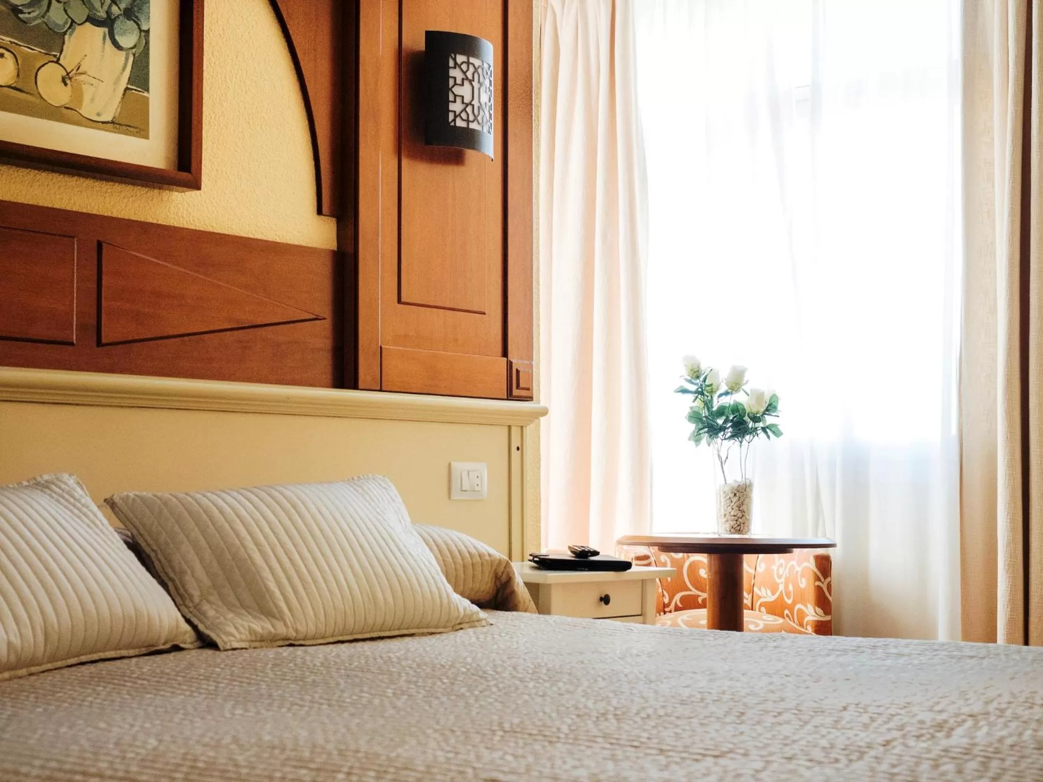 Bed in Hotel Pasarela