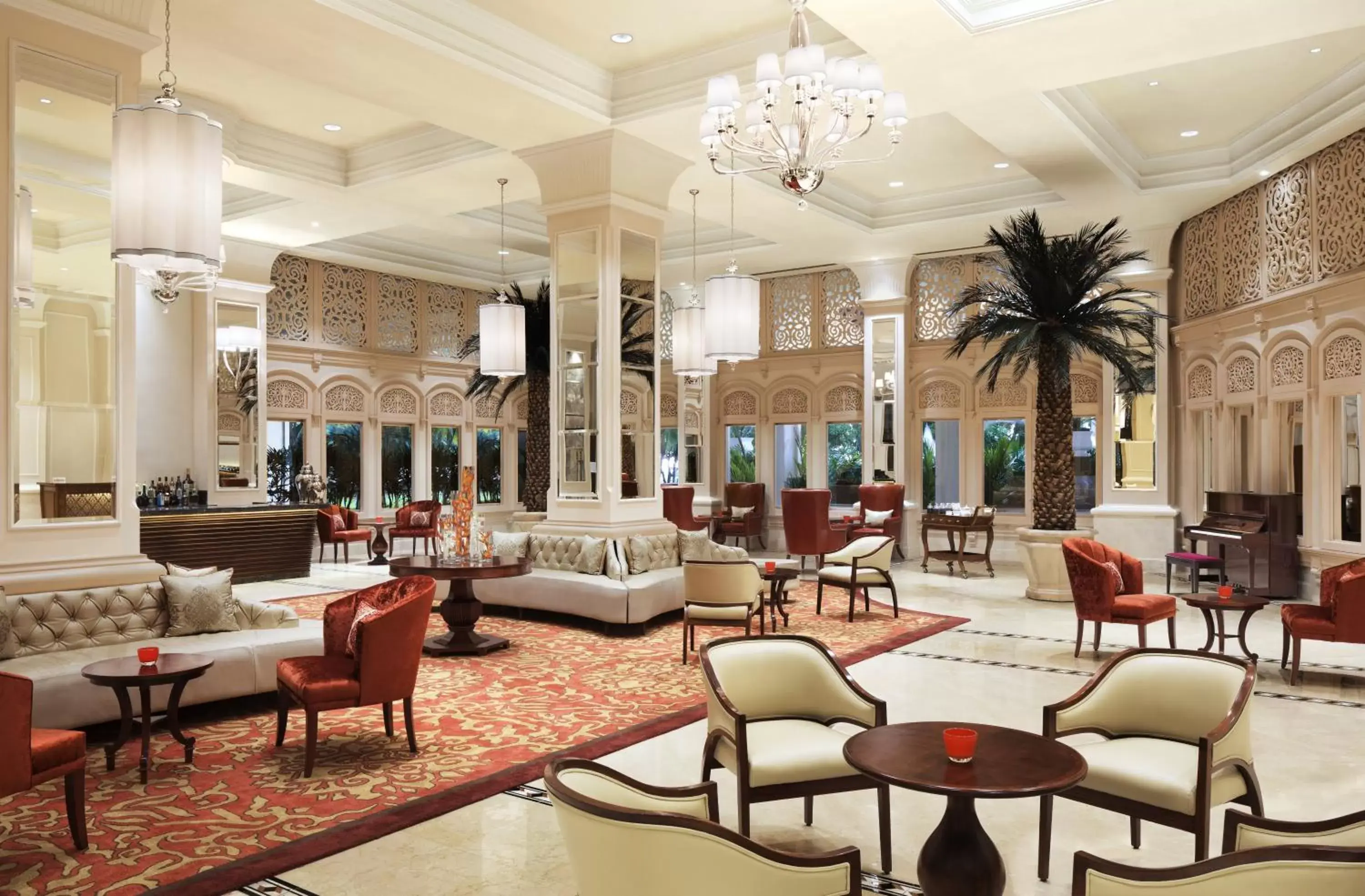 Lobby or reception, Lounge/Bar in Taj Samudra