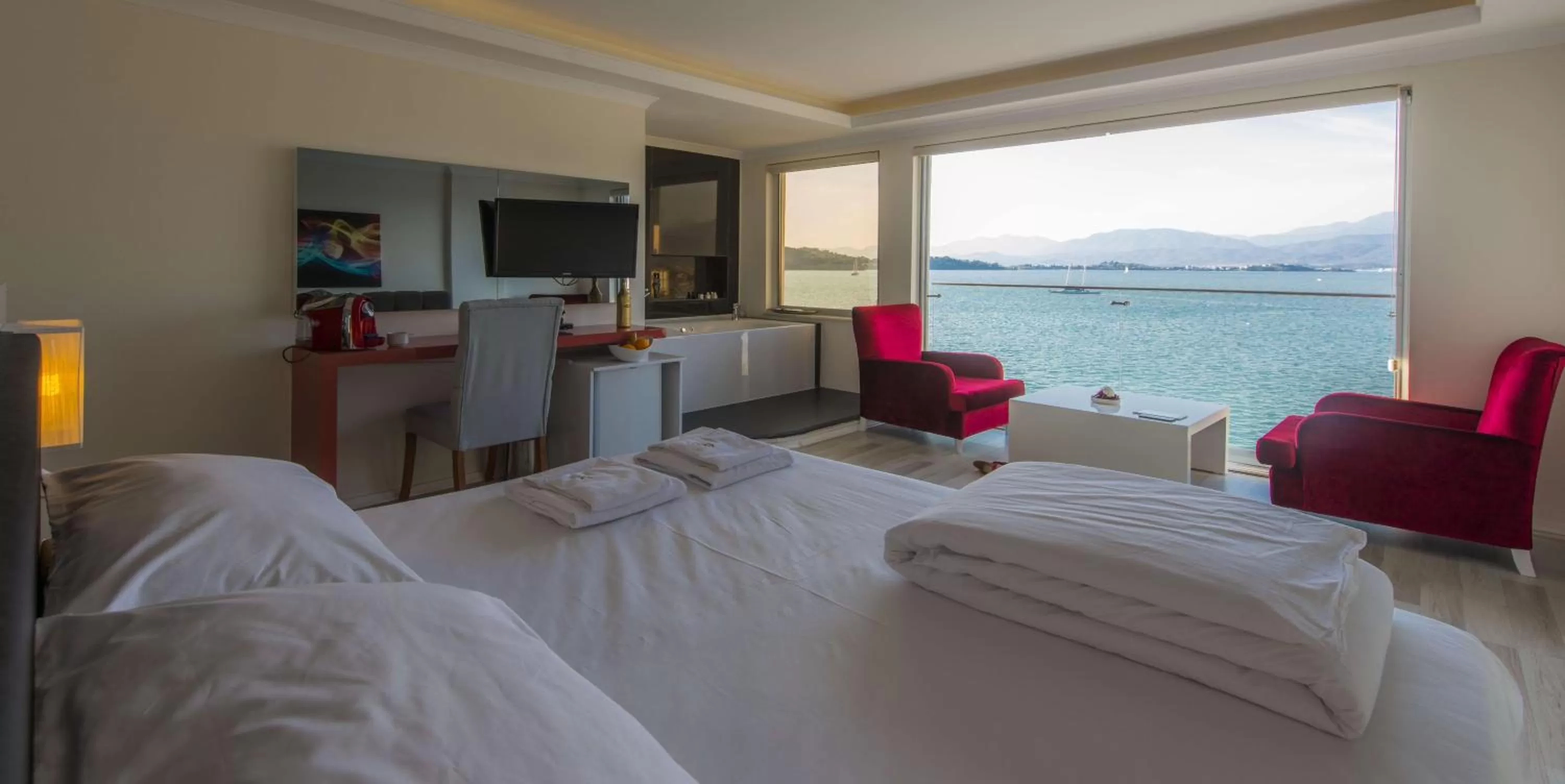 Bed in Orka Boutique Hotel