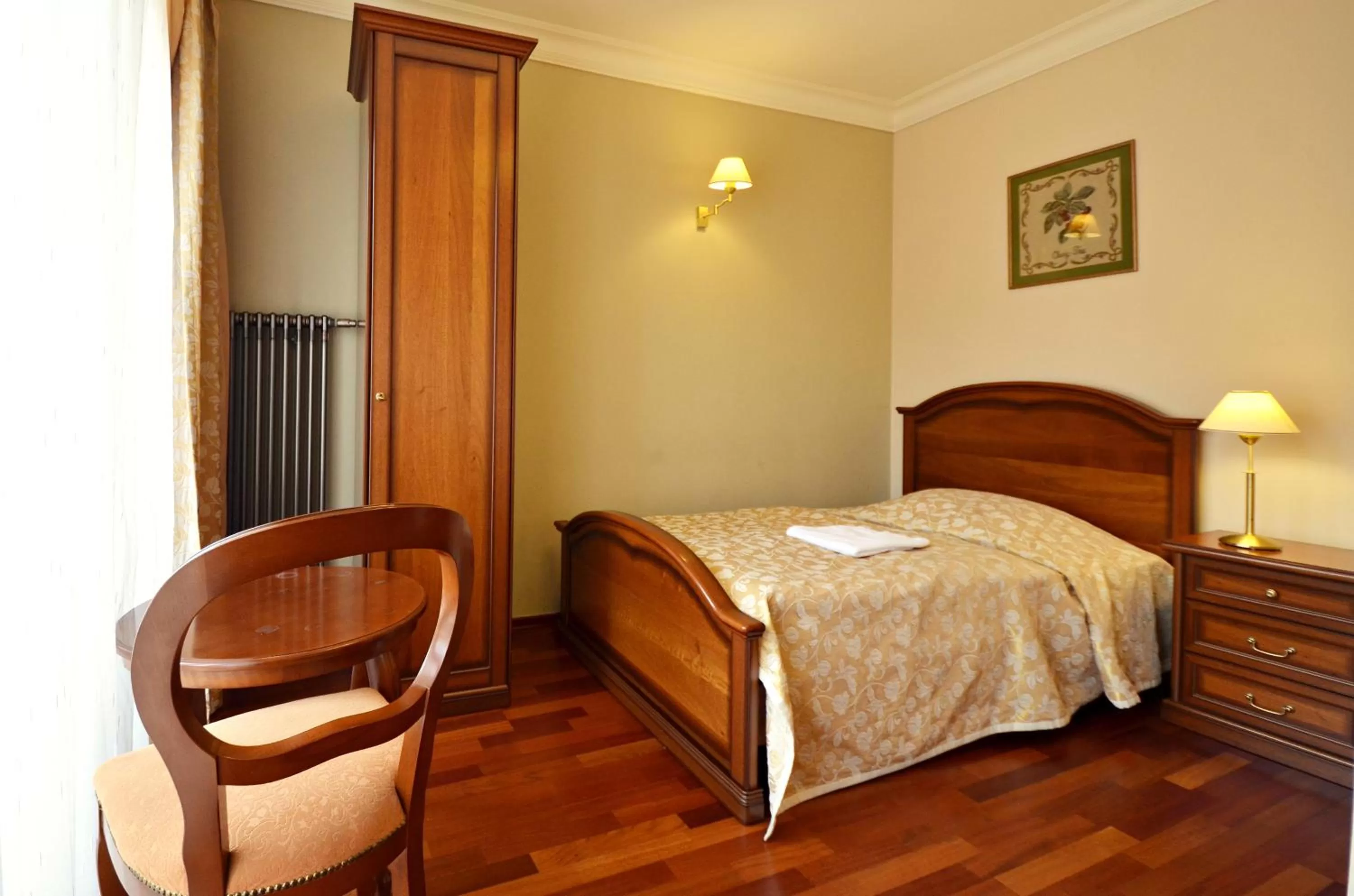 Bed in Pensjonat Nad Rzeką