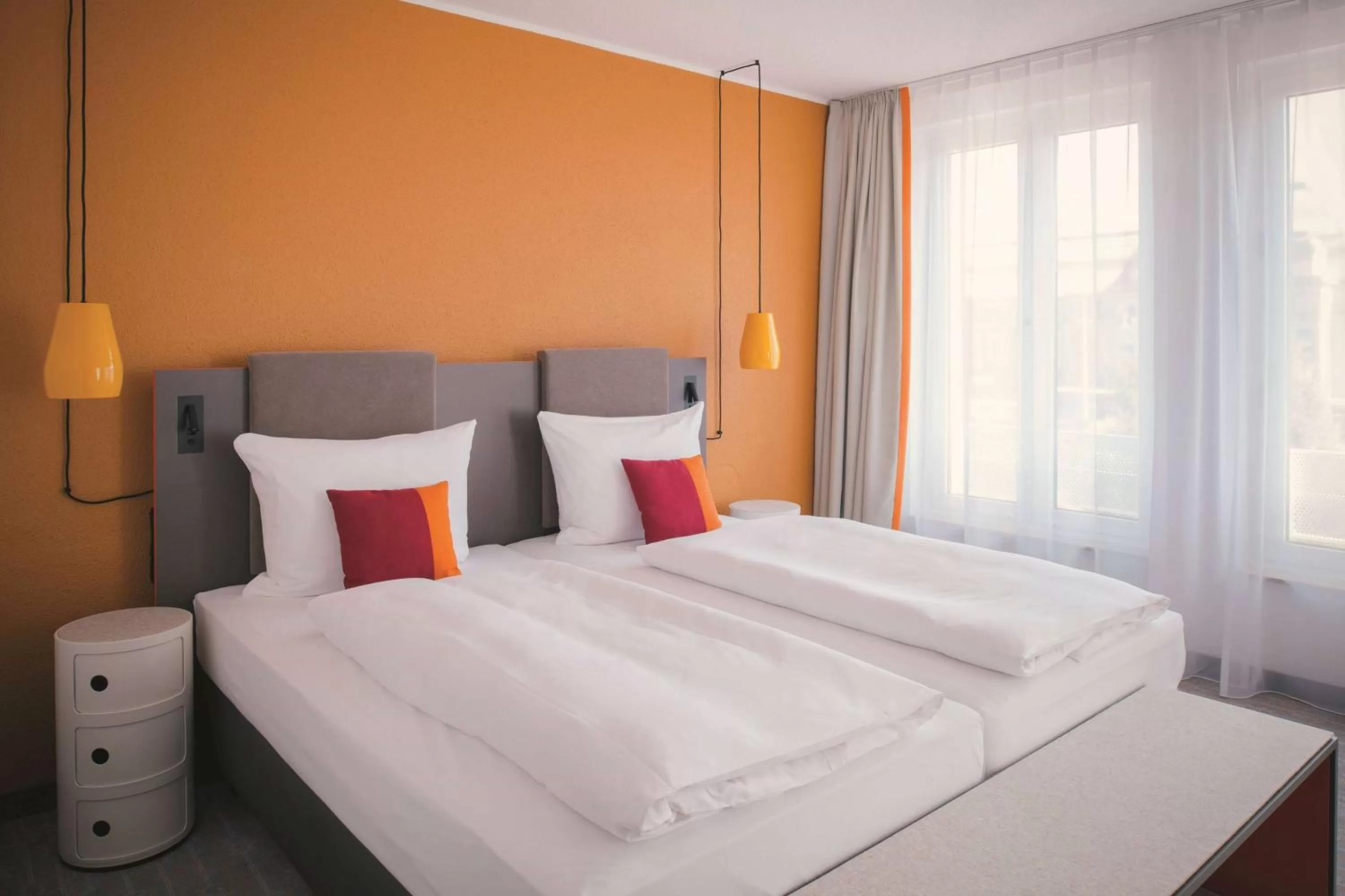 Bed in Vienna House Easy by Wyndham Leipzig