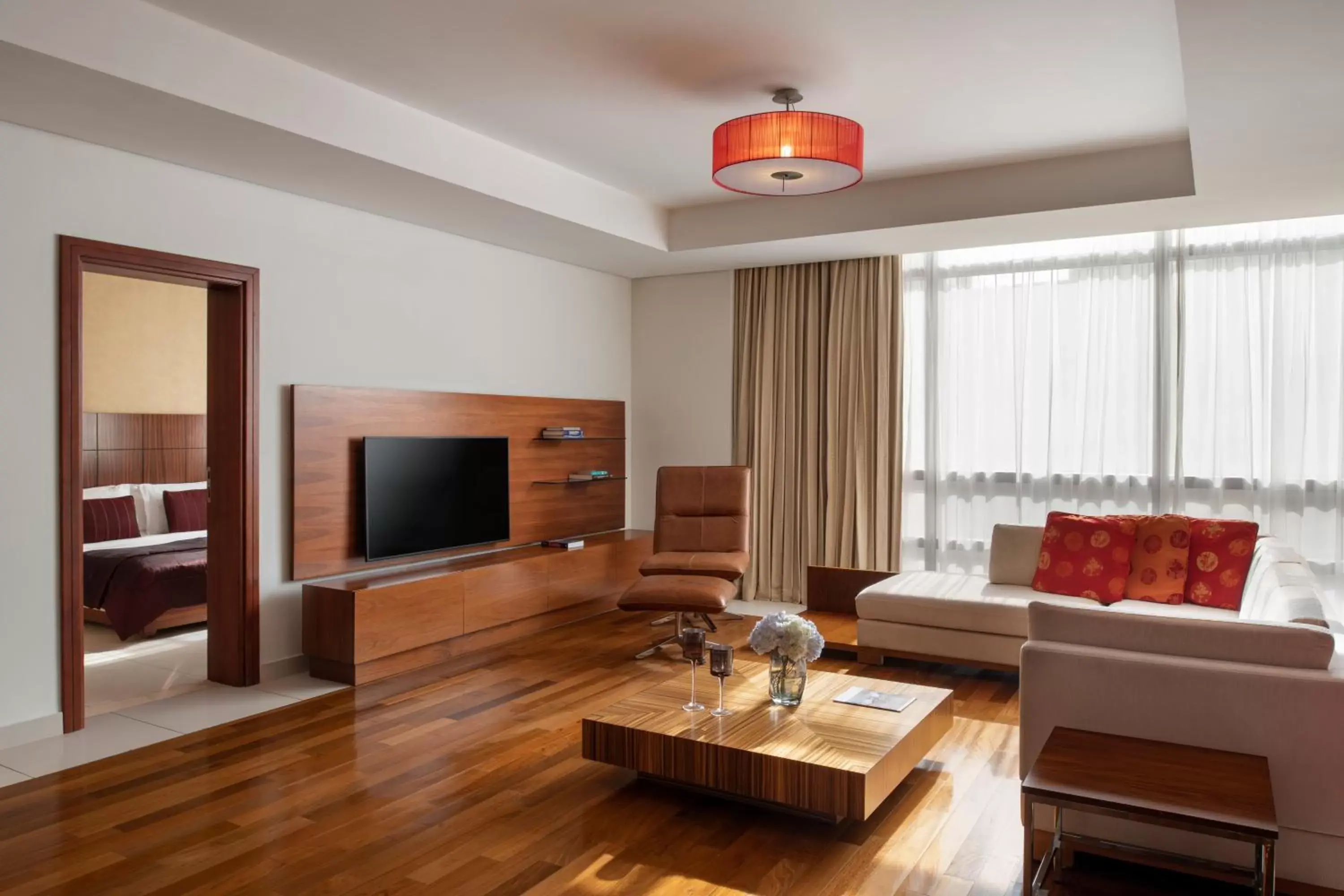 TV and multimedia, TV/Entertainment Center in Fraser Suites Doha
