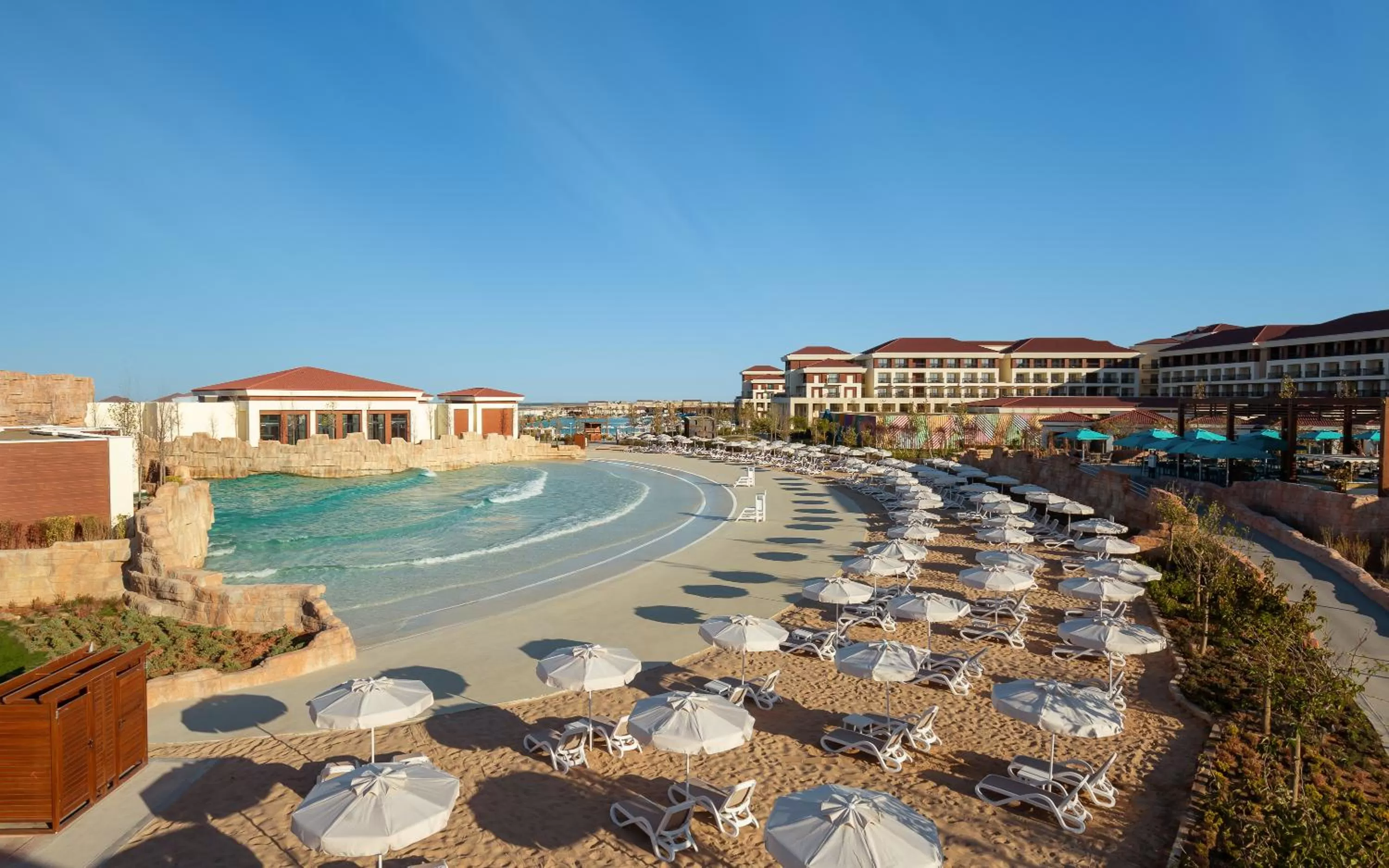 Property building in Rixos Water World Aktau - Theme Park Free Access