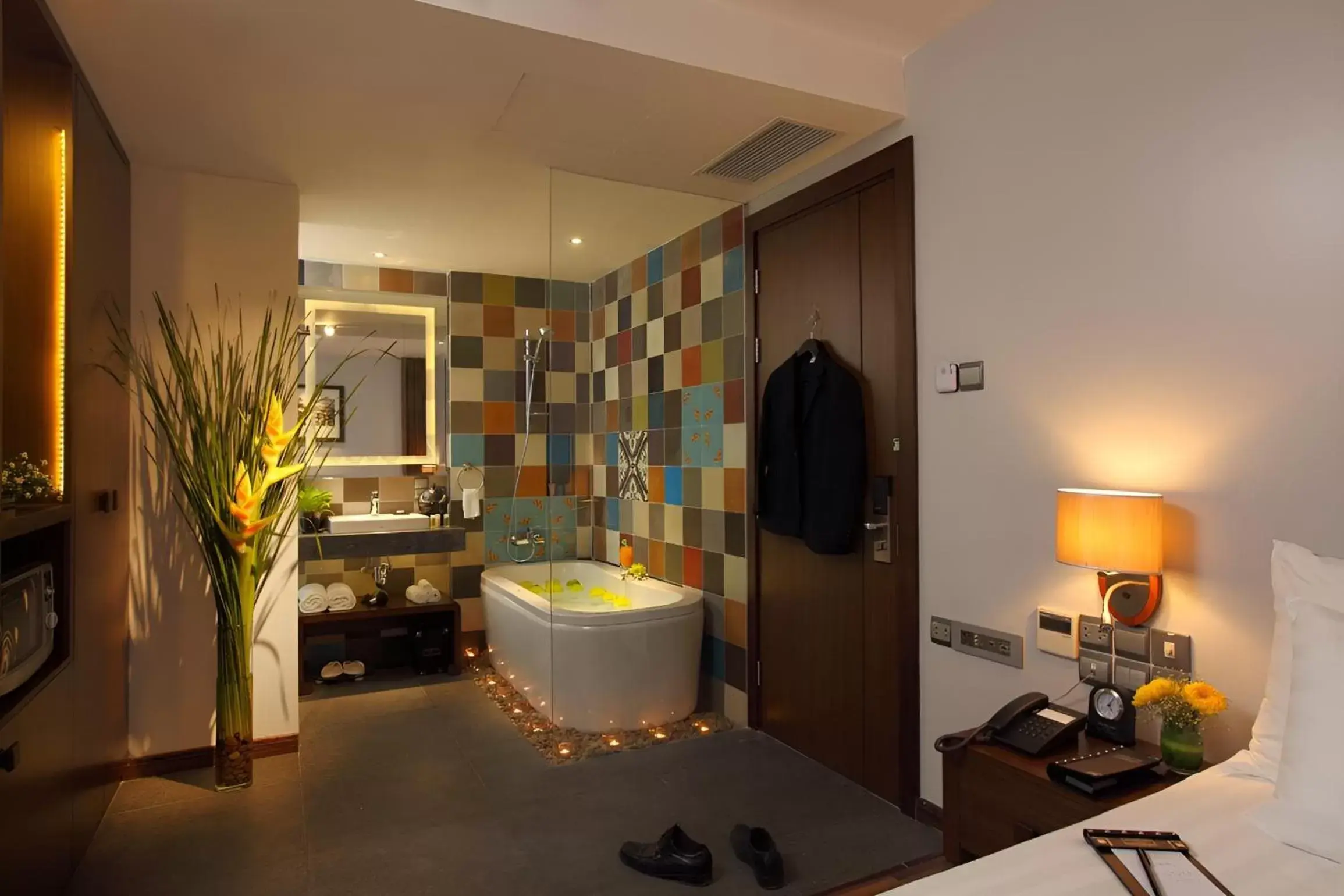 Bath, Bathroom in Silverland Sakyo Hotel