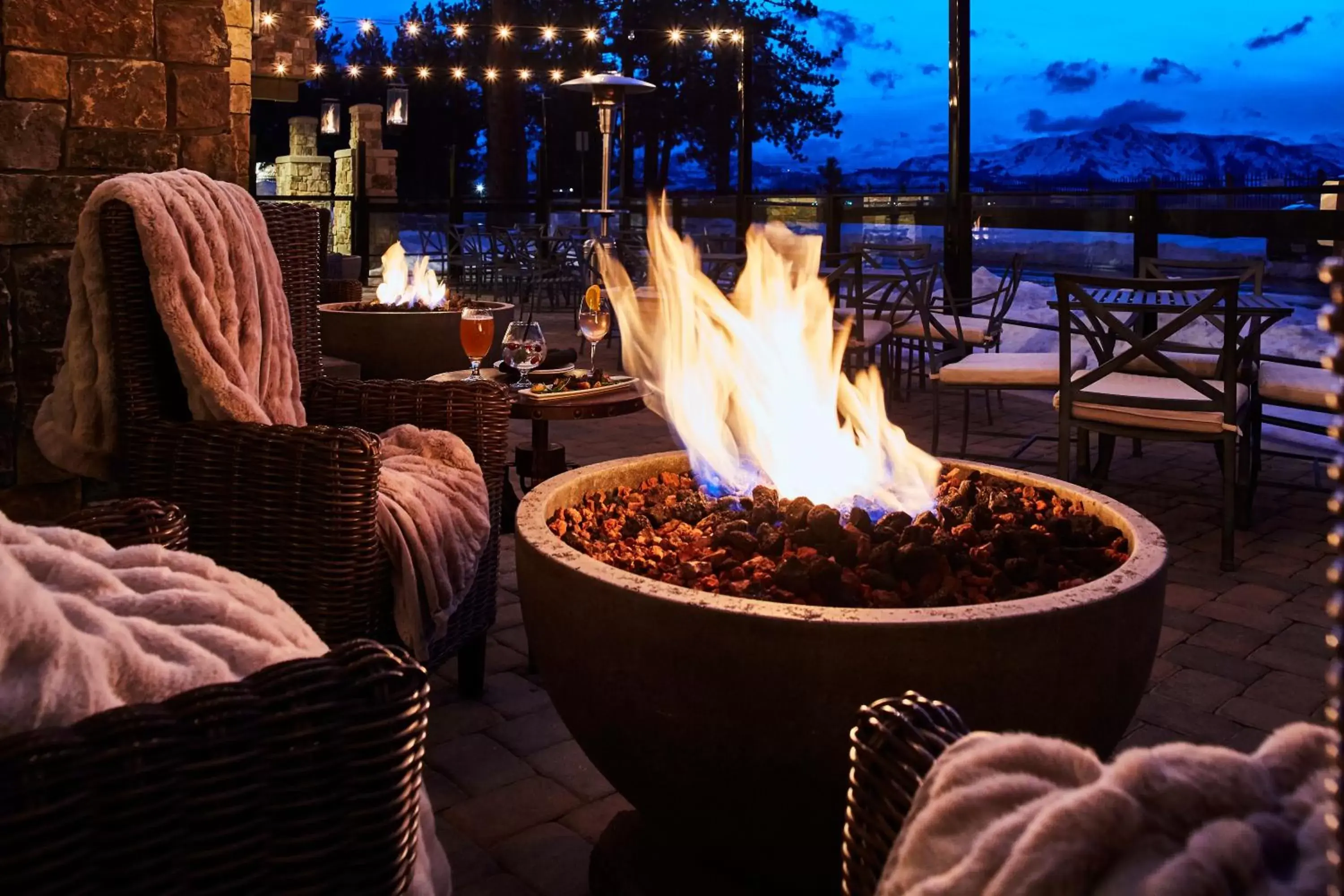 Patio in The Landing Resort and Spa