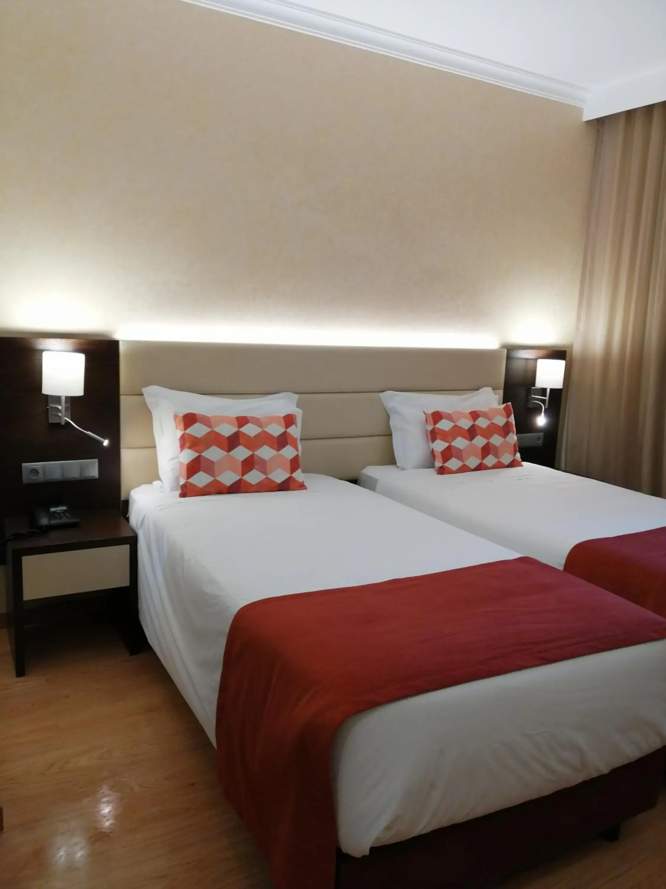 Bed in Hotel Monaco
