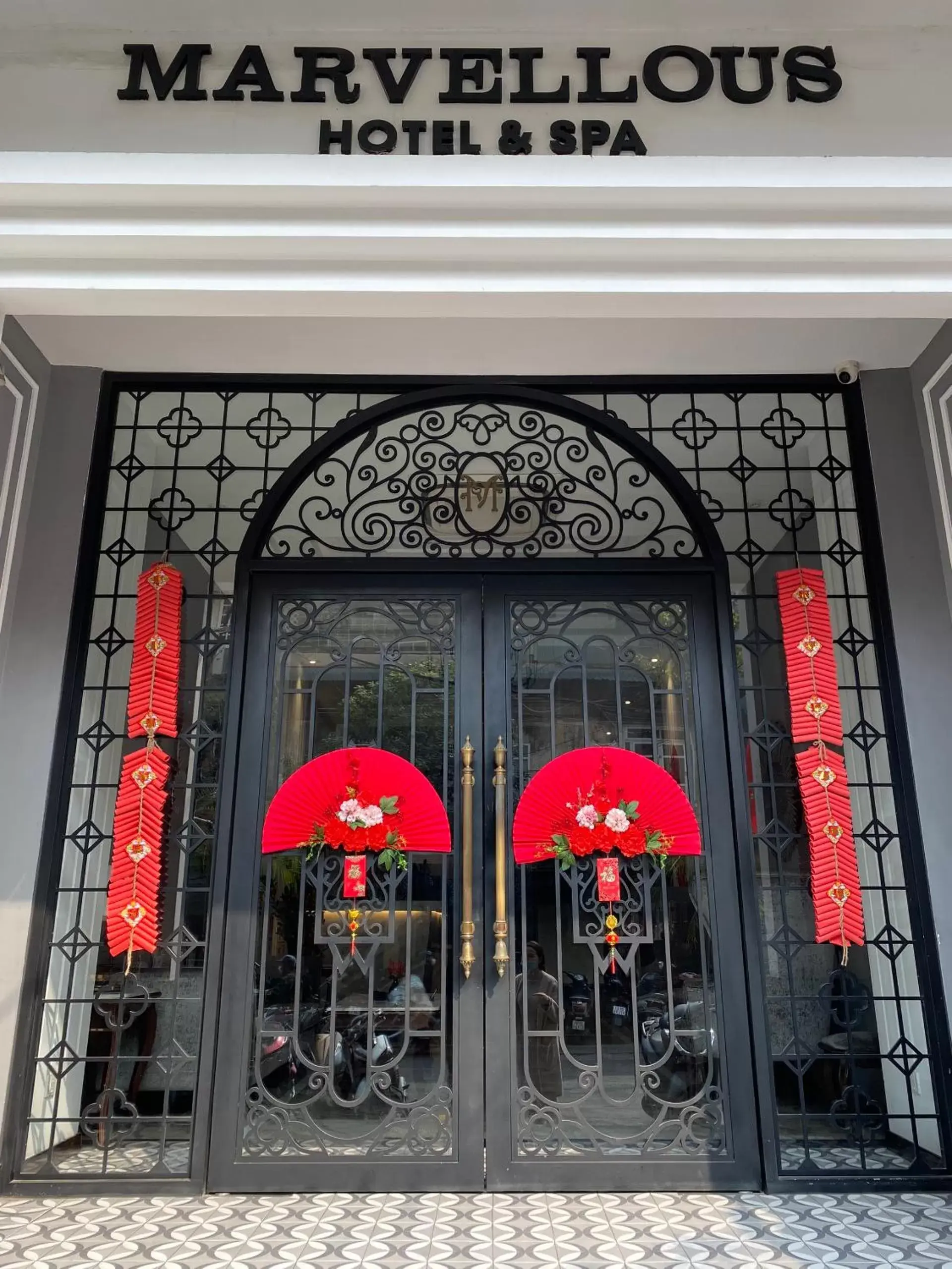 Facade/entrance in Hanoi Marvellous Hotel & Spa