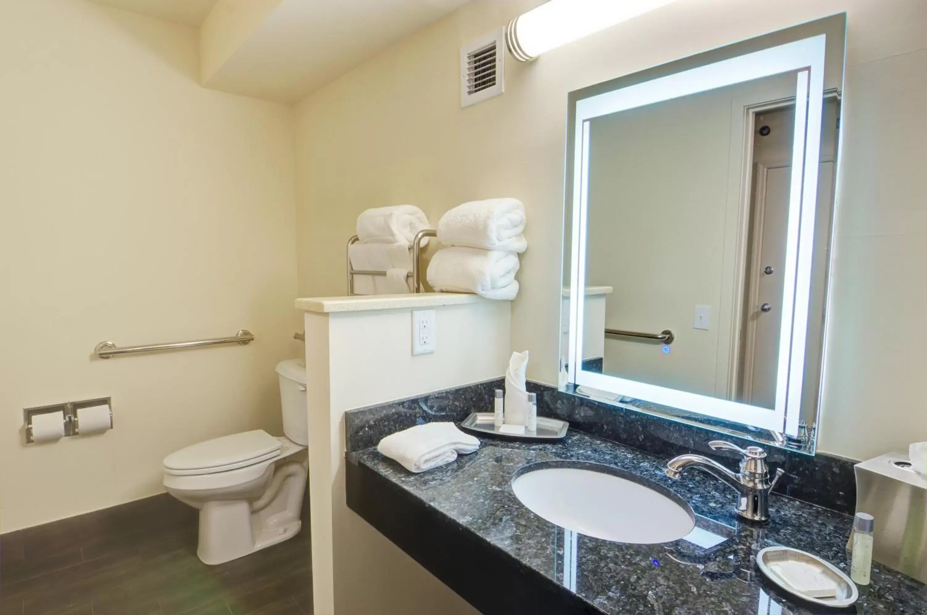 Bathroom in Guy Harvey Resort on Saint Augustine Beach