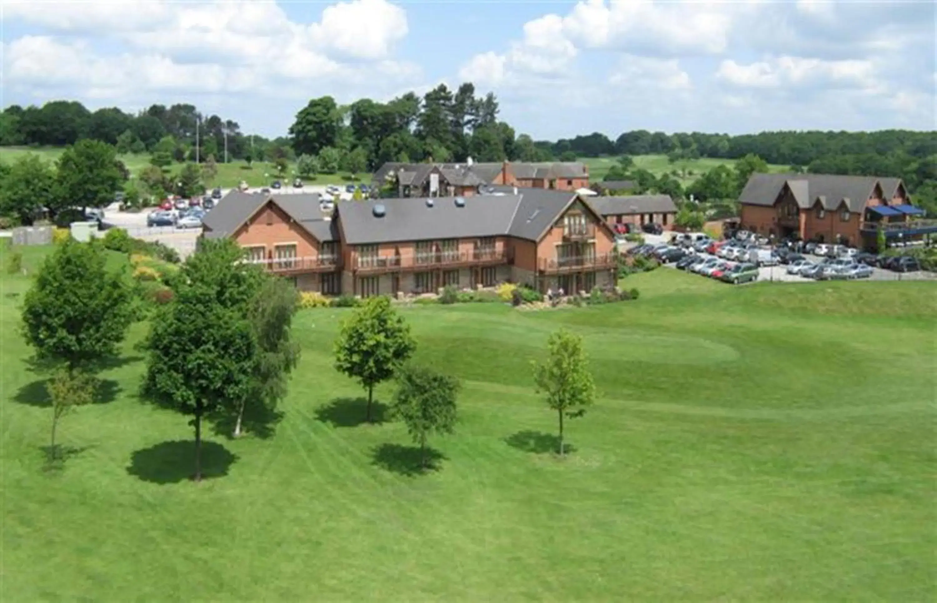 Golfcourse, Property Building in Morley Hayes Hotel