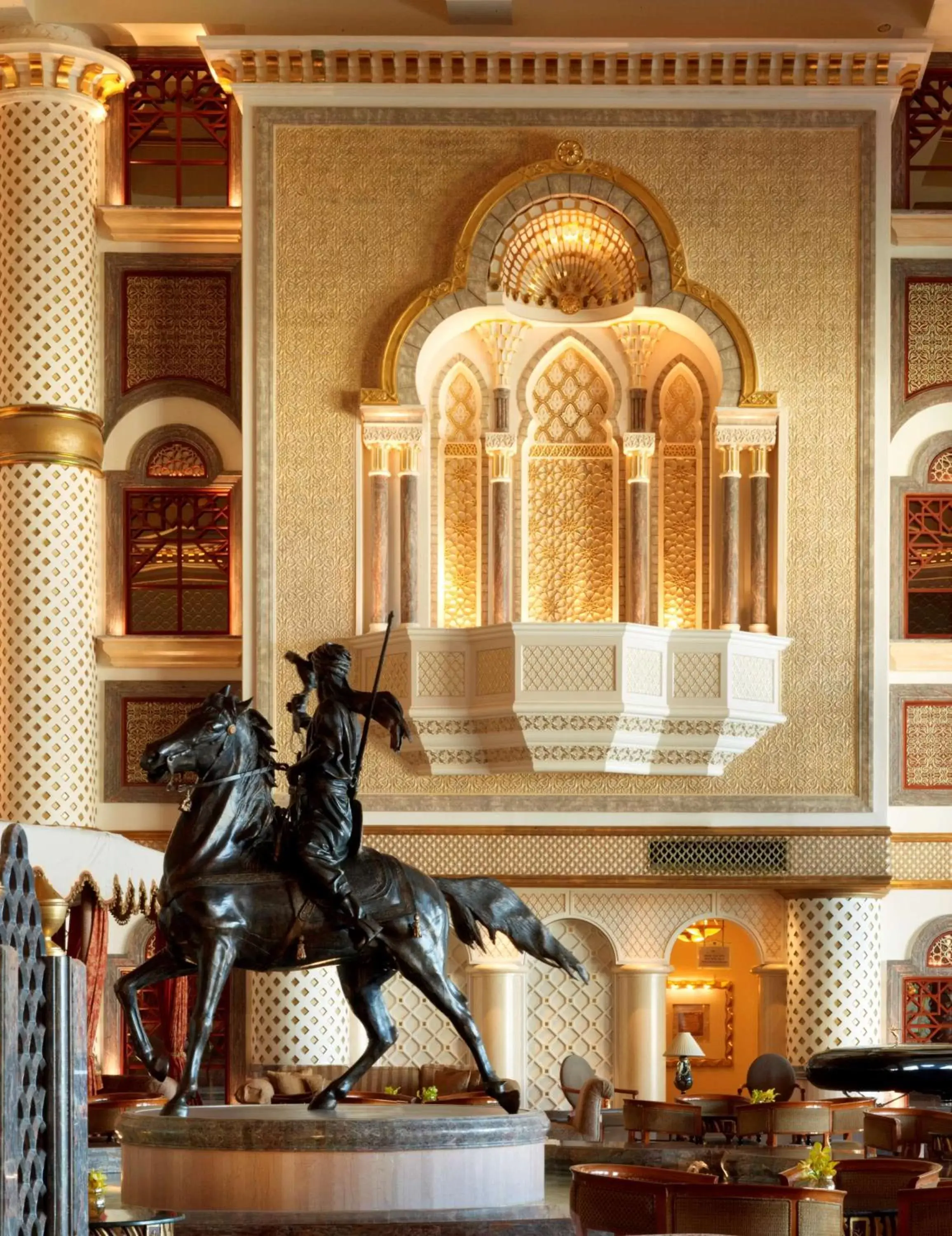 Lobby or reception in Grand Hyatt Muscat