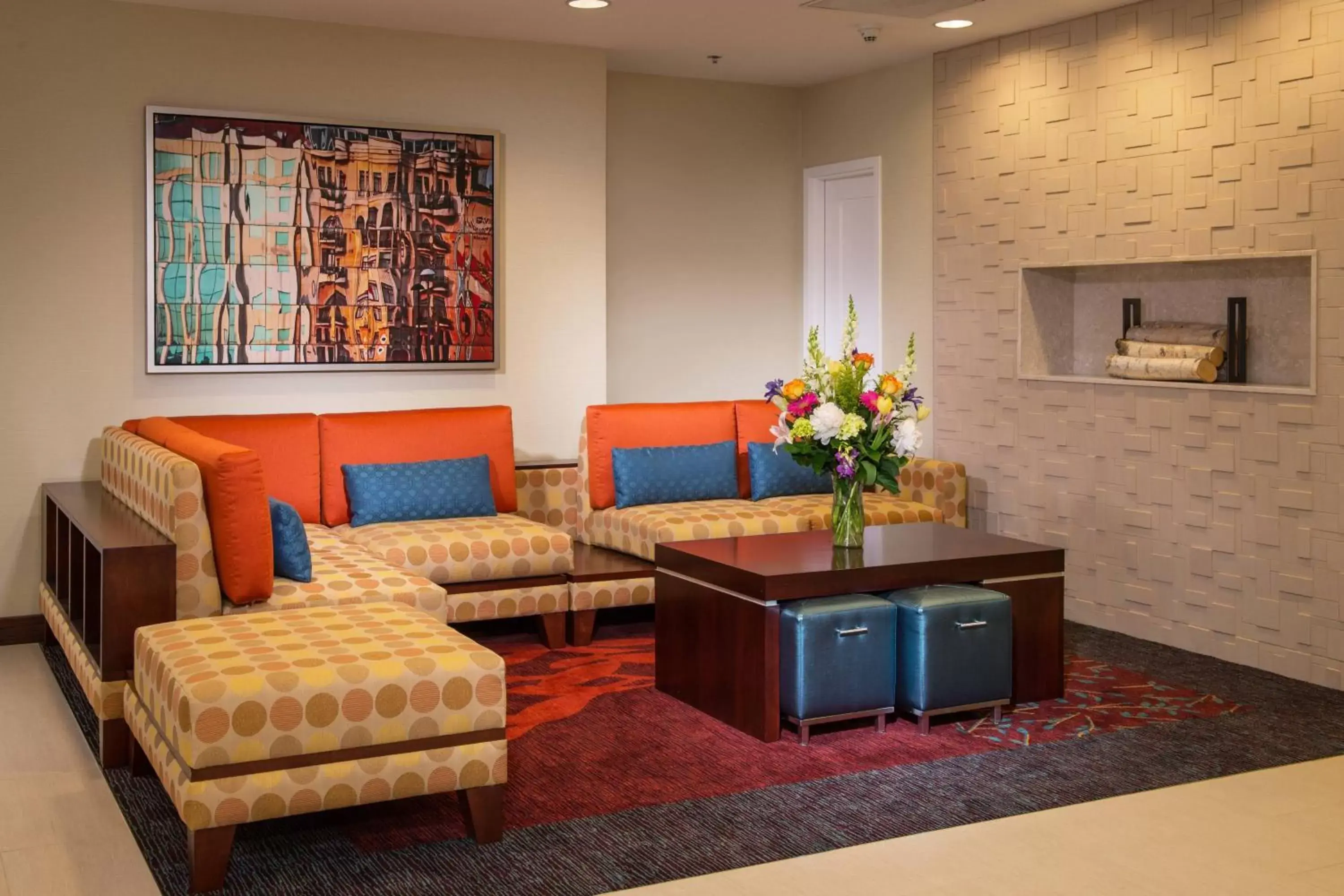 Lobby or reception, Seating Area in Residence Inn Washington, DC / Dupont Circle