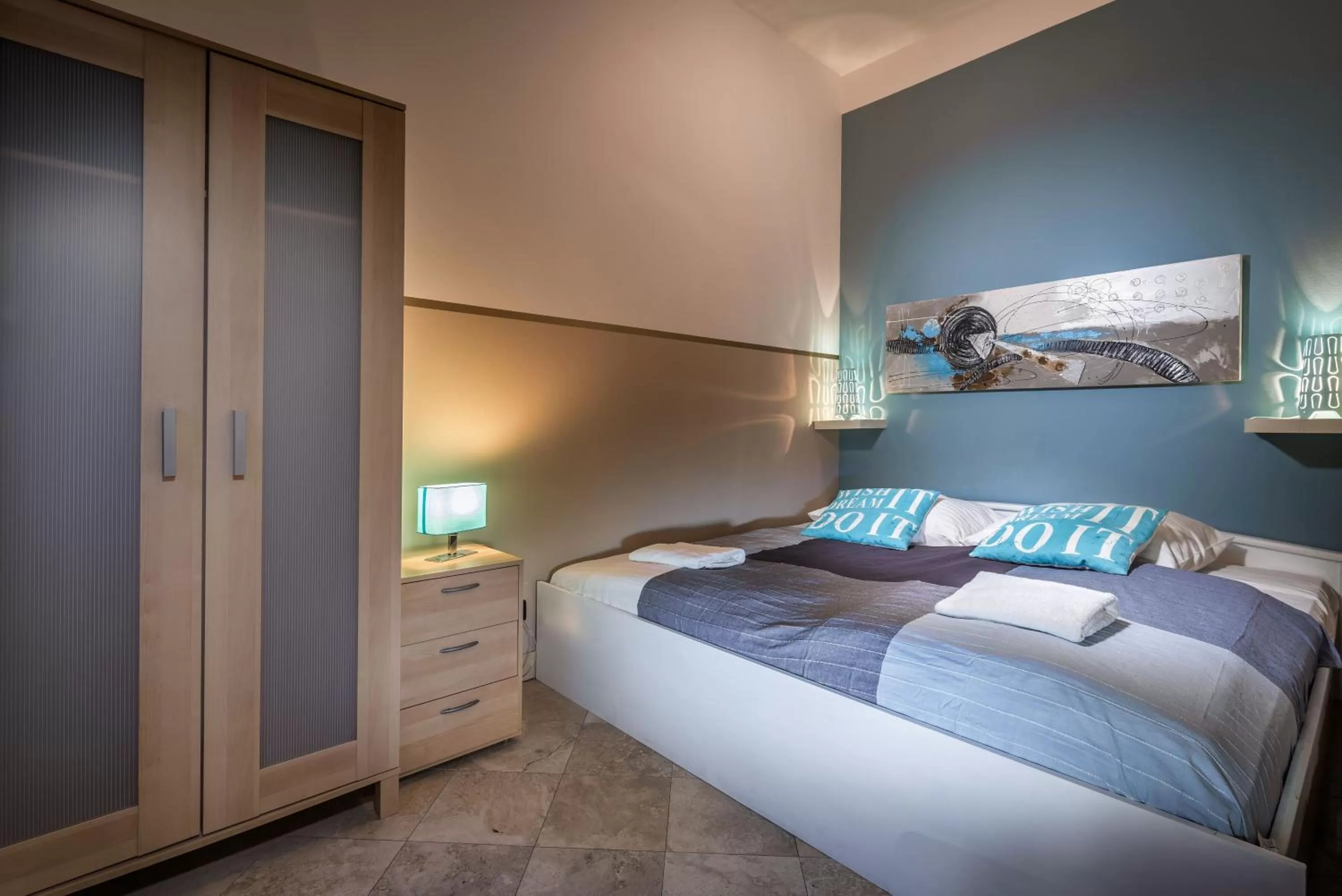 Bedroom in Legerova 33 Apartments