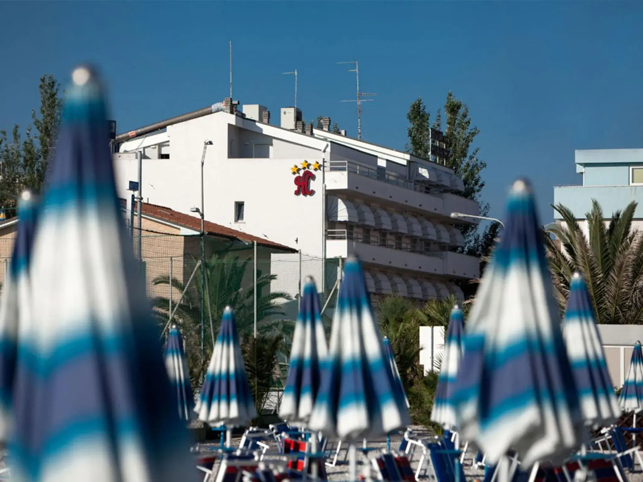 Facade/entrance, Property Building in Hotel Corallo