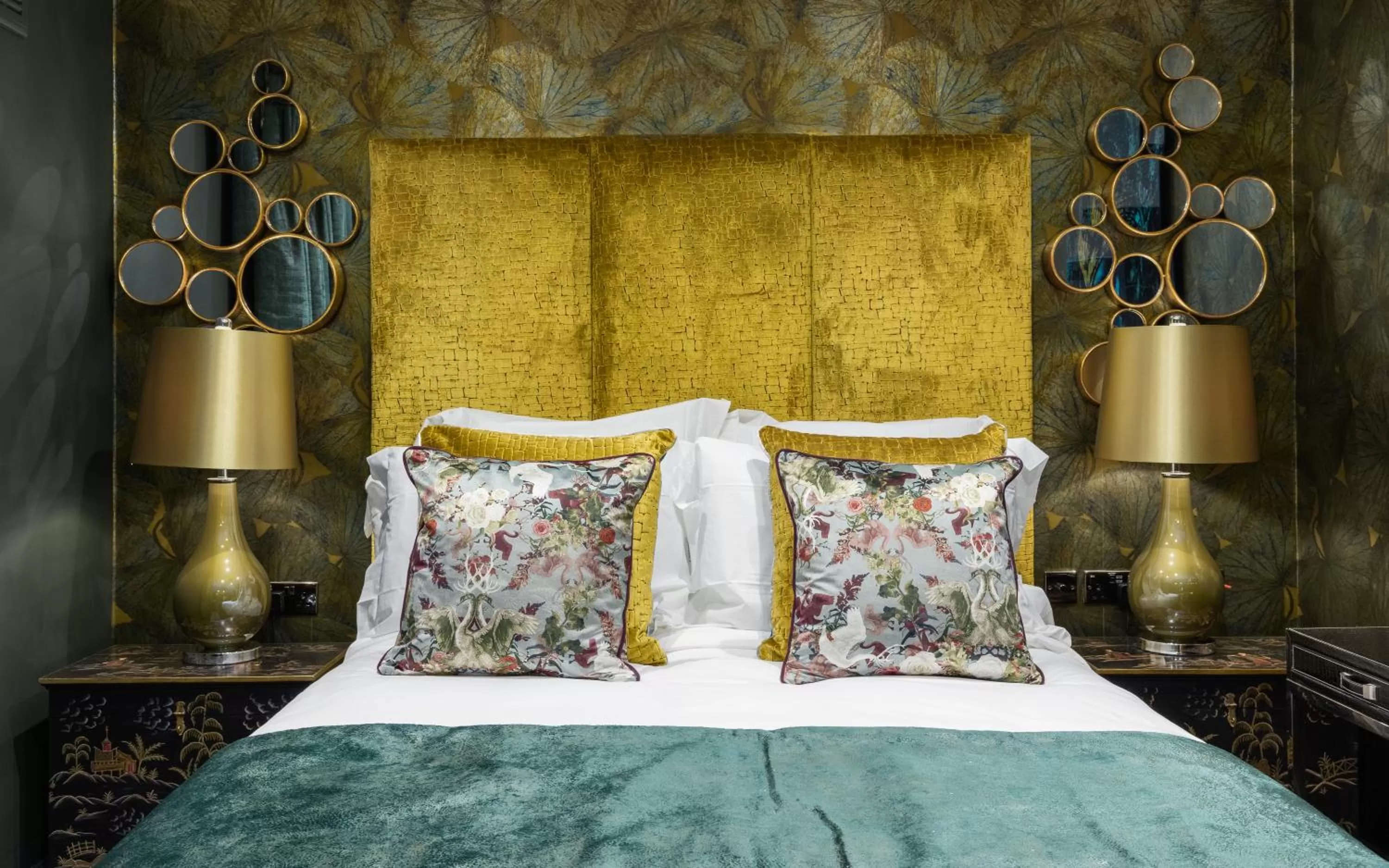 Bed in Funky Monk Hotel