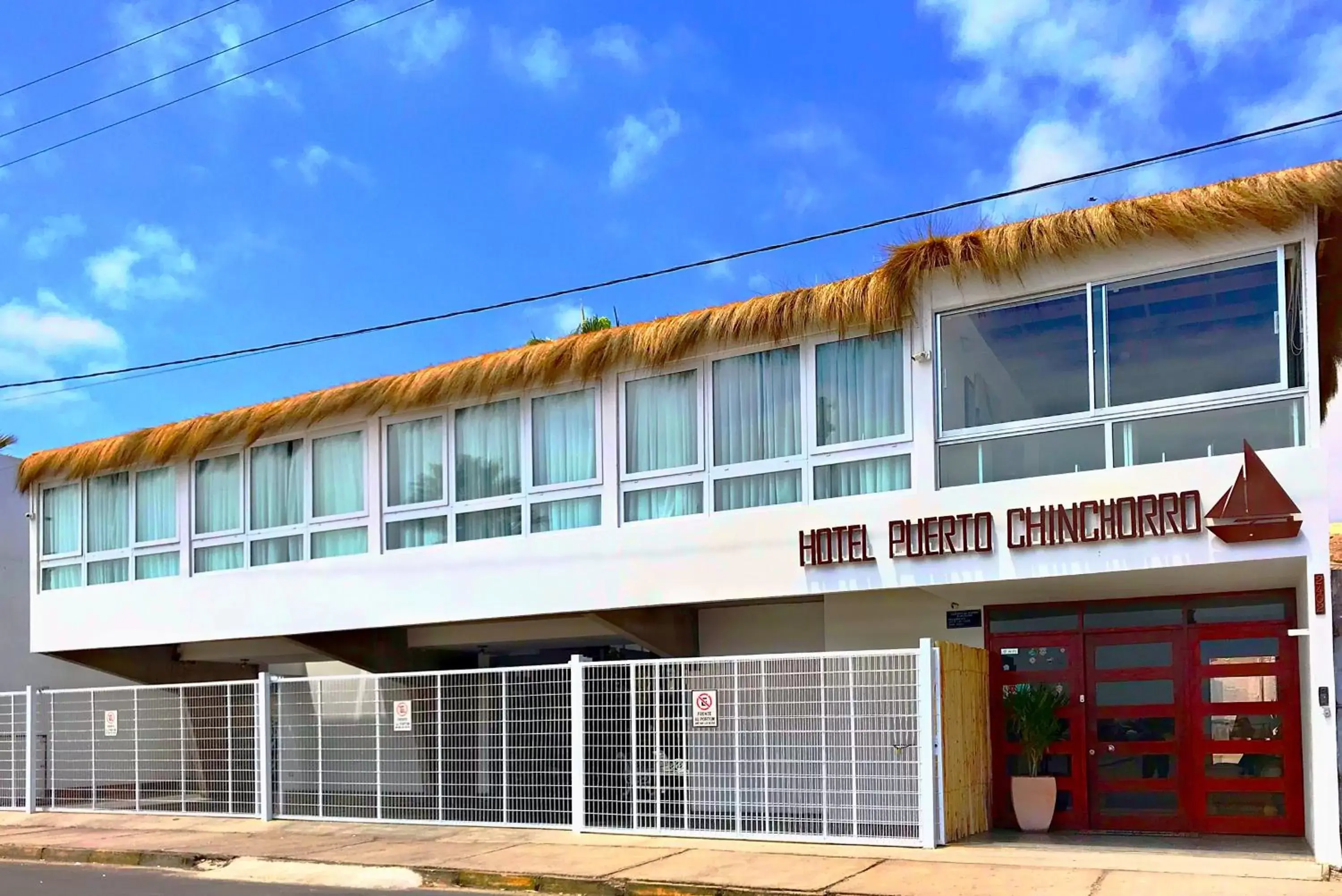 Property building in Hotel Puerto Chinchorro
