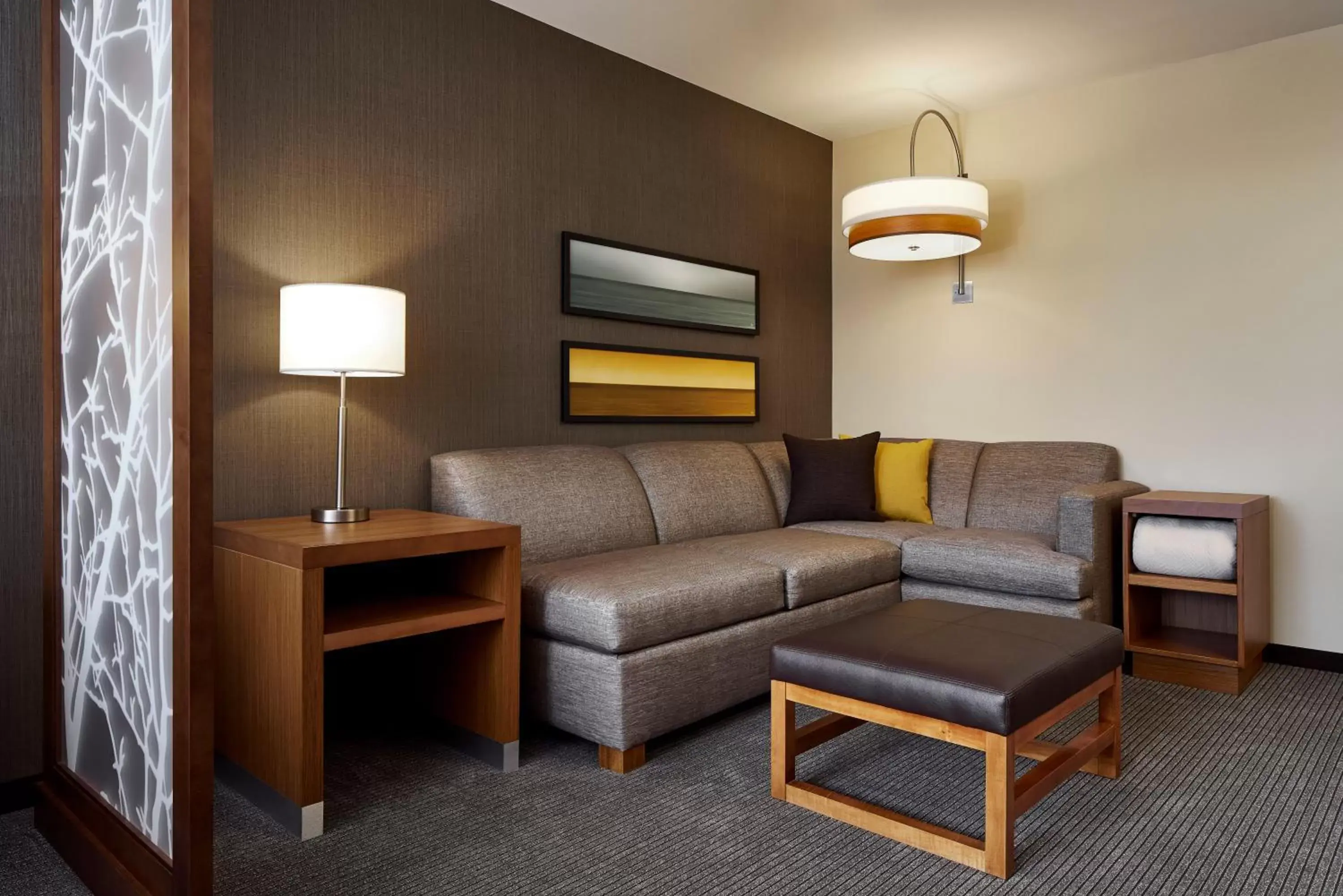 Living room, Seating Area in Hyatt Place Wilmington Riverfront