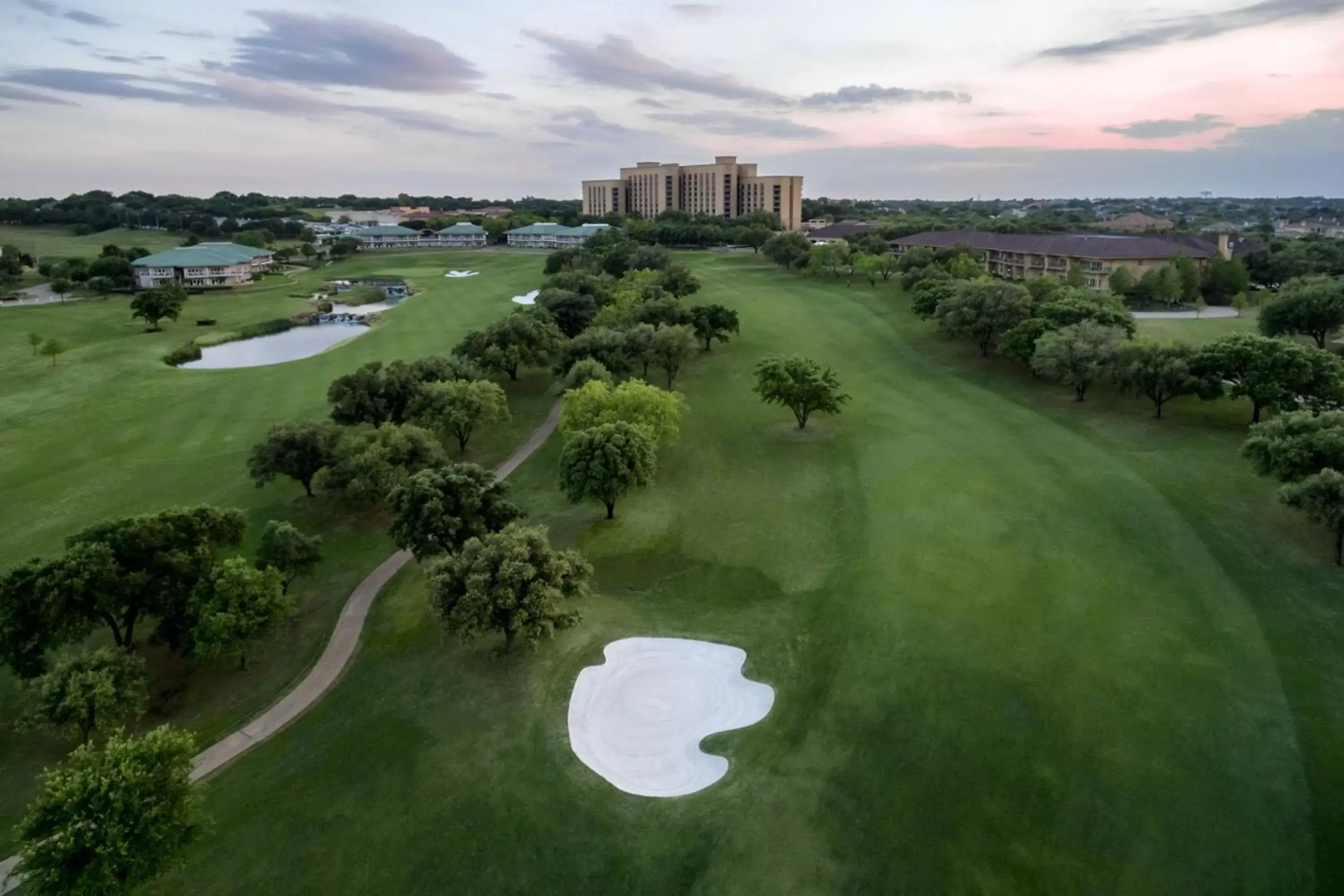 Golfcourse in The Las Colinas Resort, Dallas
