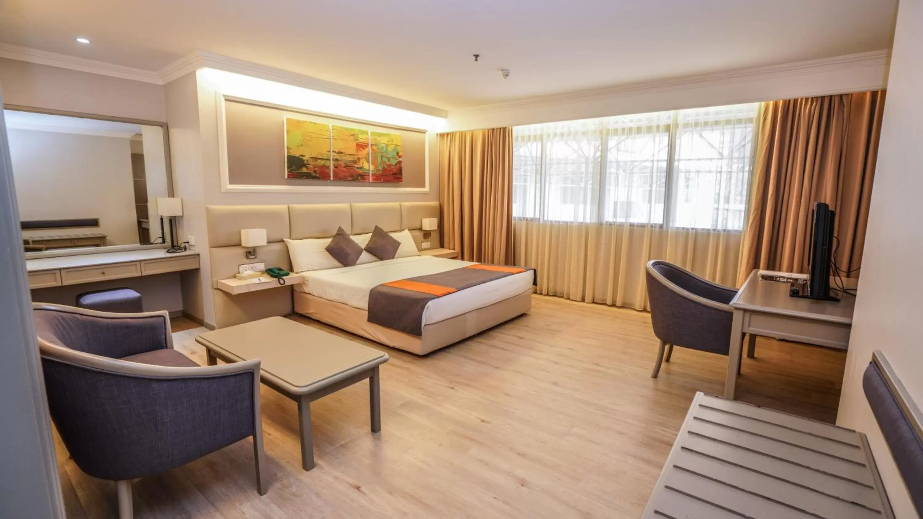 Bedroom in Kingwood Hotel Kuching