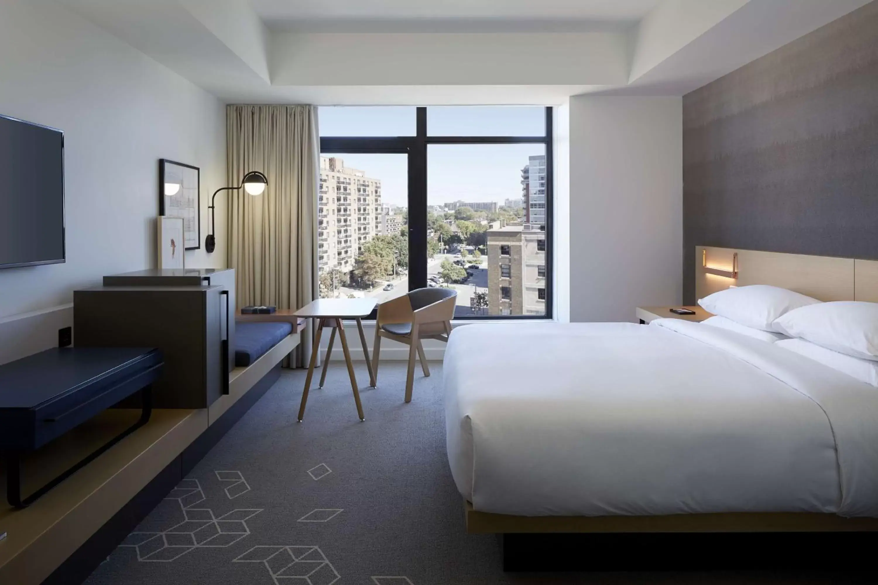 Photo of the whole room, Bed in Andaz Ottawa Byward Market, By Hyatt Photo of the whole room, Bed in Andaz Ottawa Byward Market, By Hyatt