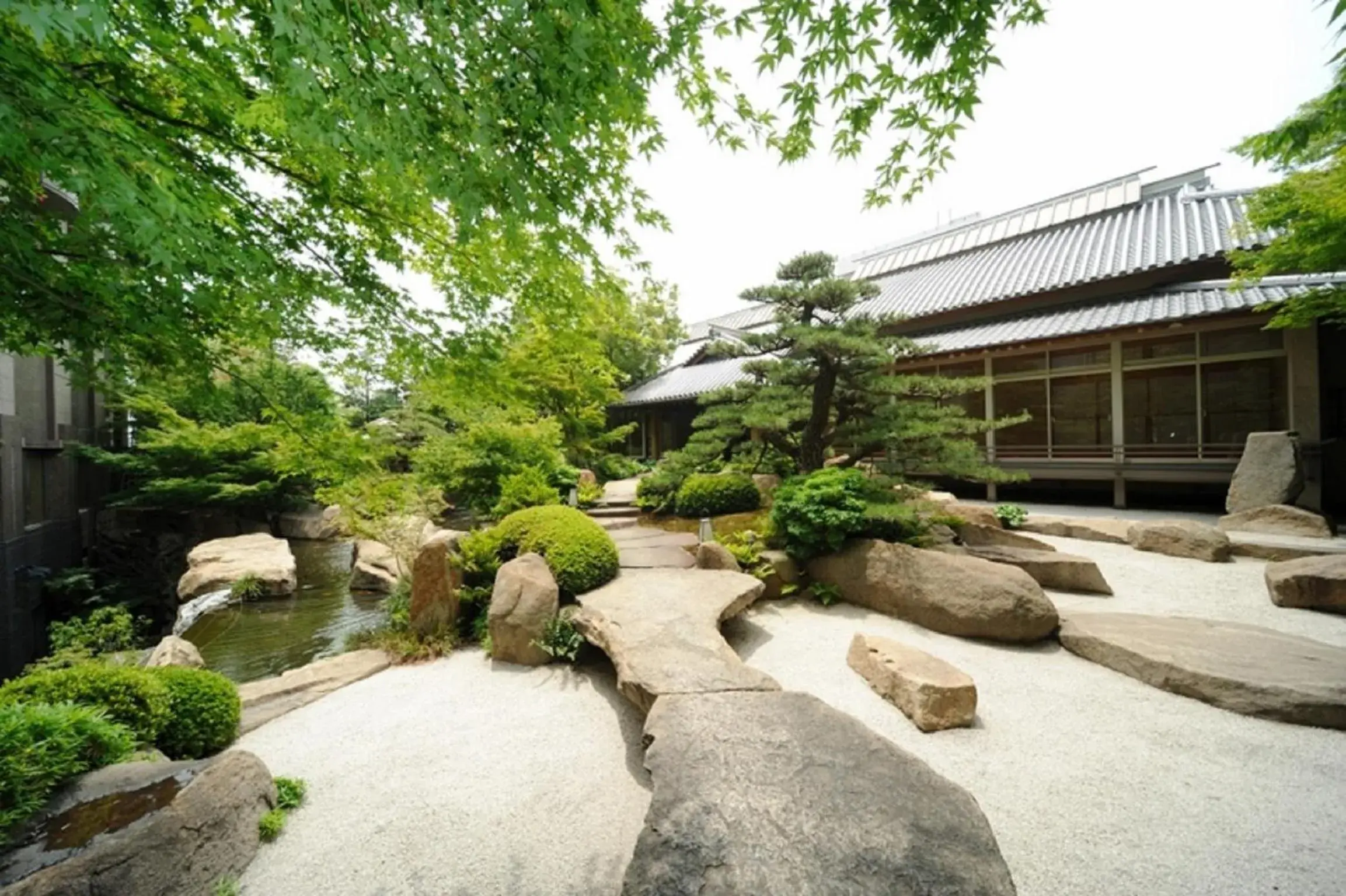 Garden in Imabari Kokusai Hotel