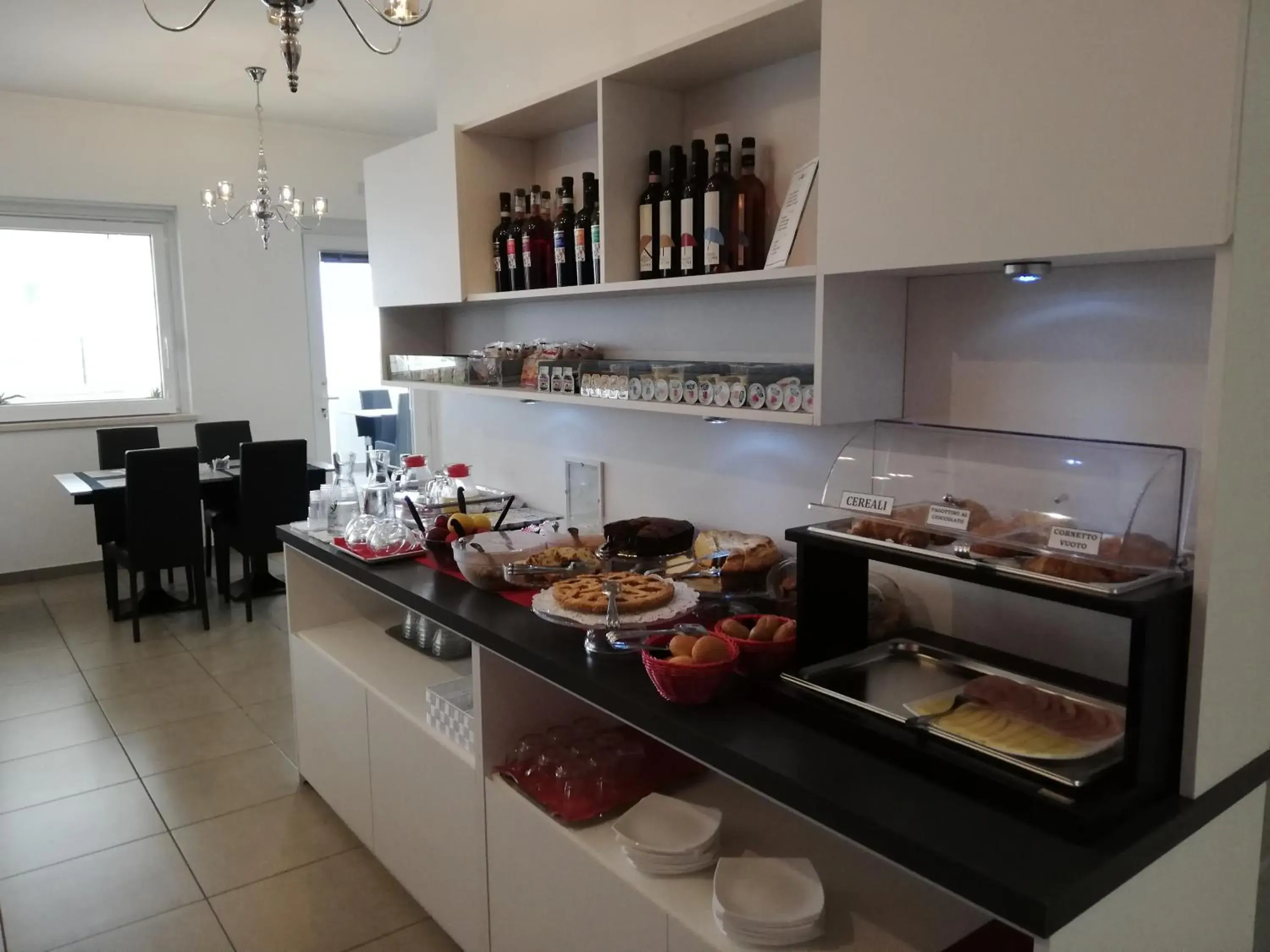 Buffet breakfast in Villa Bianca Hotel & Spa