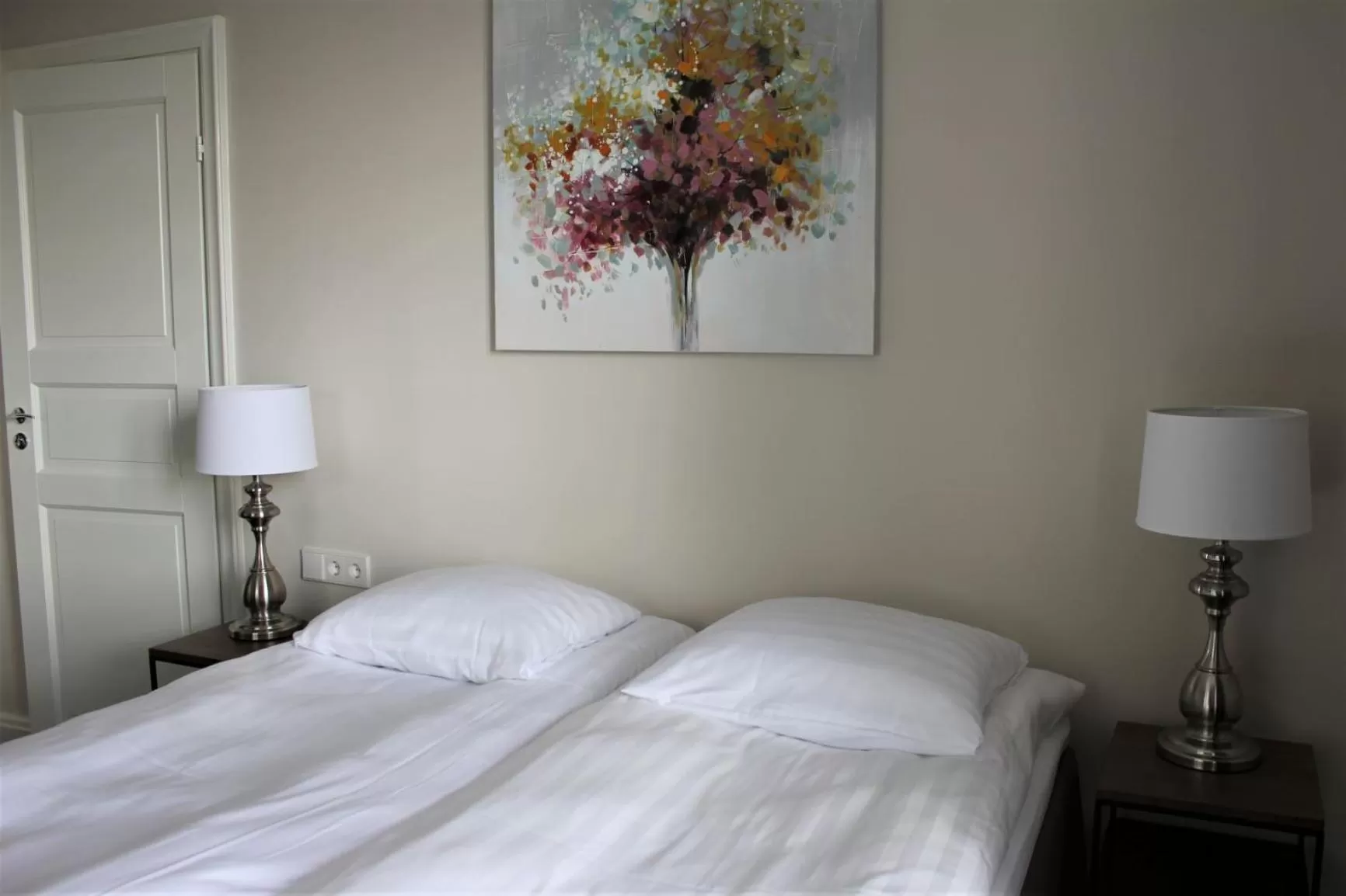 Bed in Hotelli Kartanon Meijeri