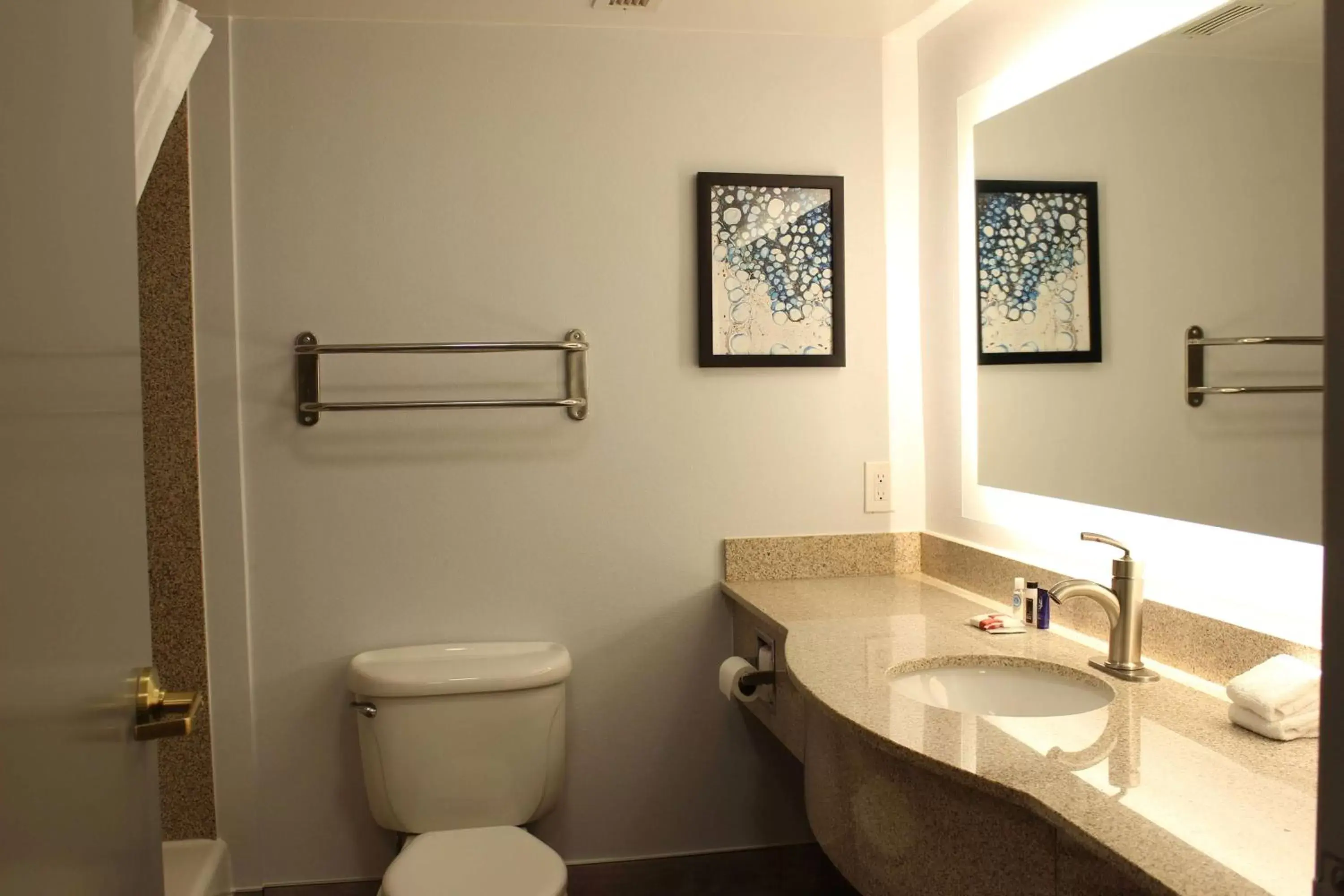 TV and multimedia, Bathroom in Wingate by Wyndham Waldorf - Washington DC Area