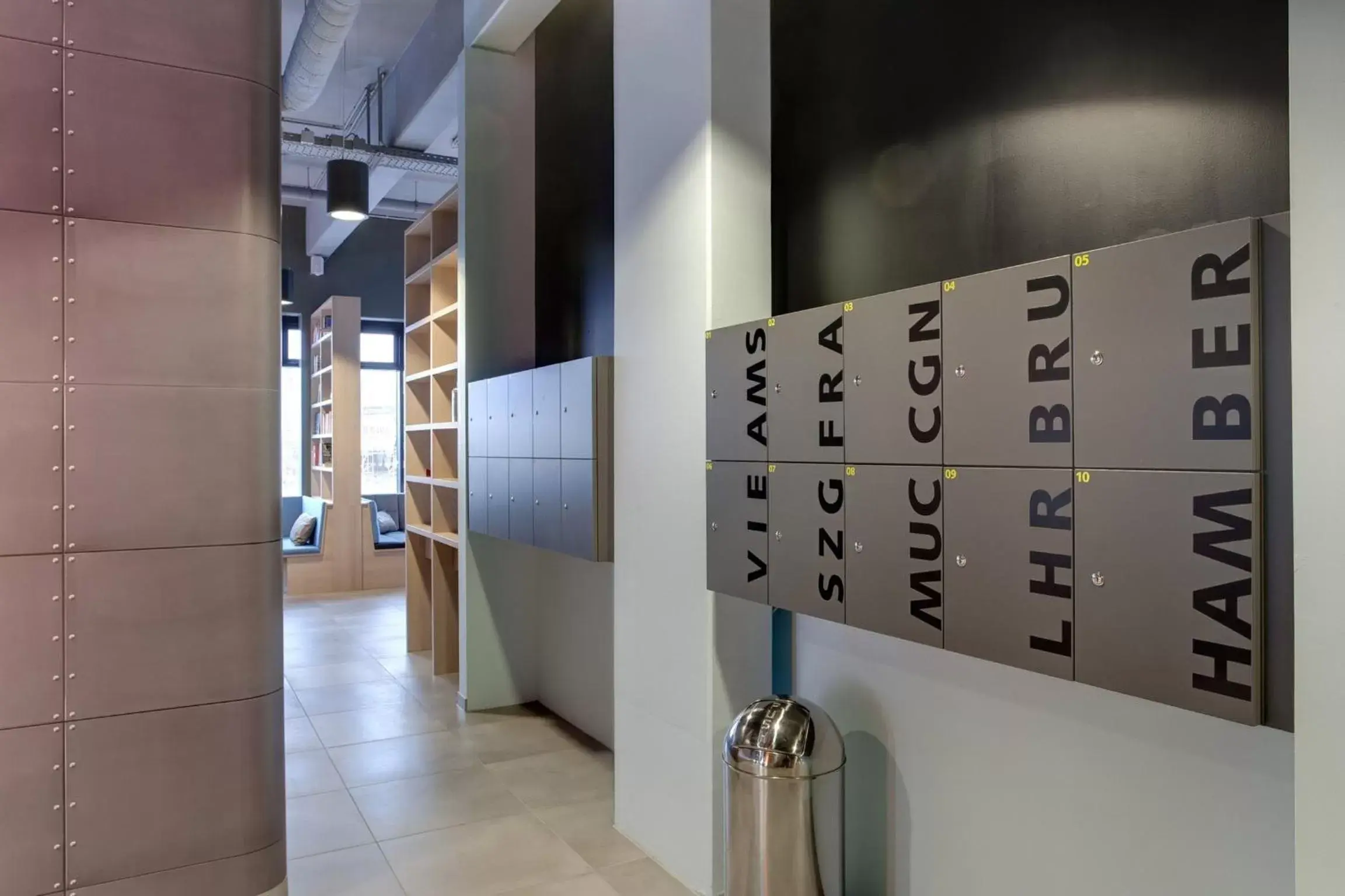 Lobby or reception in MEININGER Hotel Berlin Airport