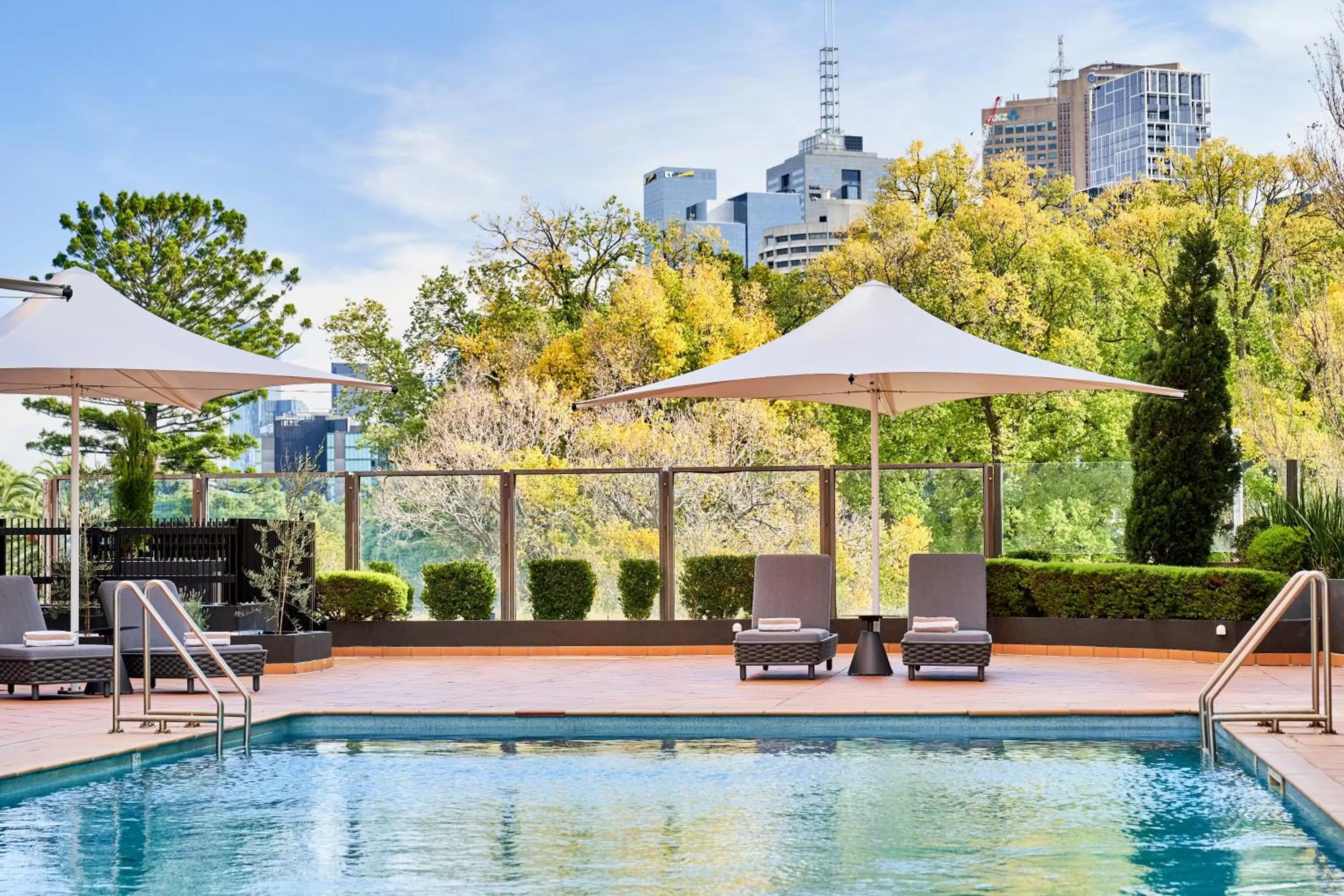 Swimming pool in Pullman Melbourne On the Park