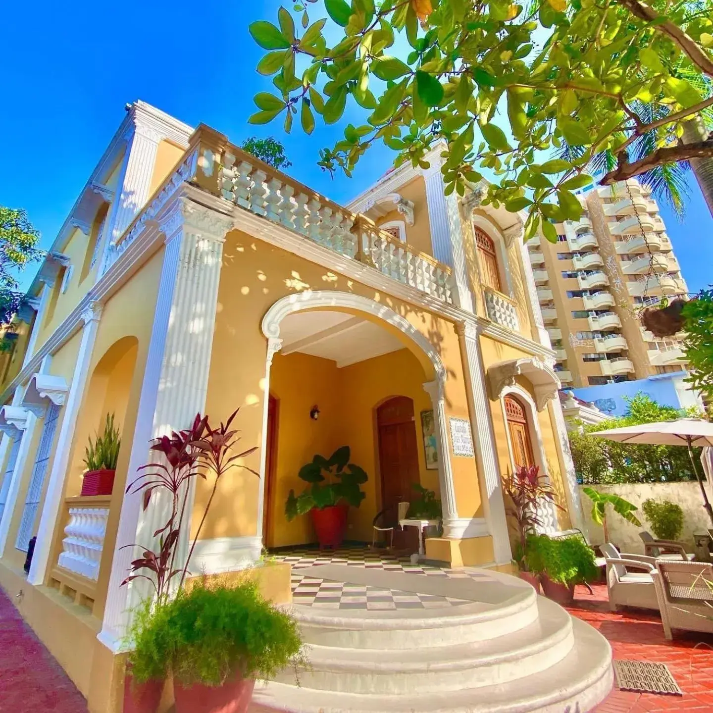 Facade/entrance in Hotel Boutique Castillo Ines Maria