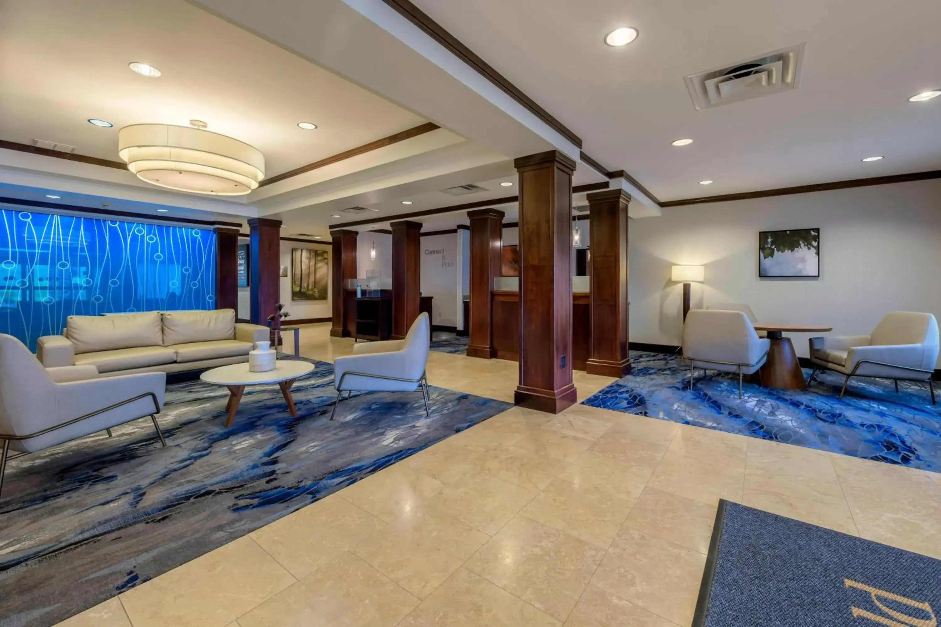 Lobby or reception in Fairfield Inn & Suites by Marriott Slippery Rock
