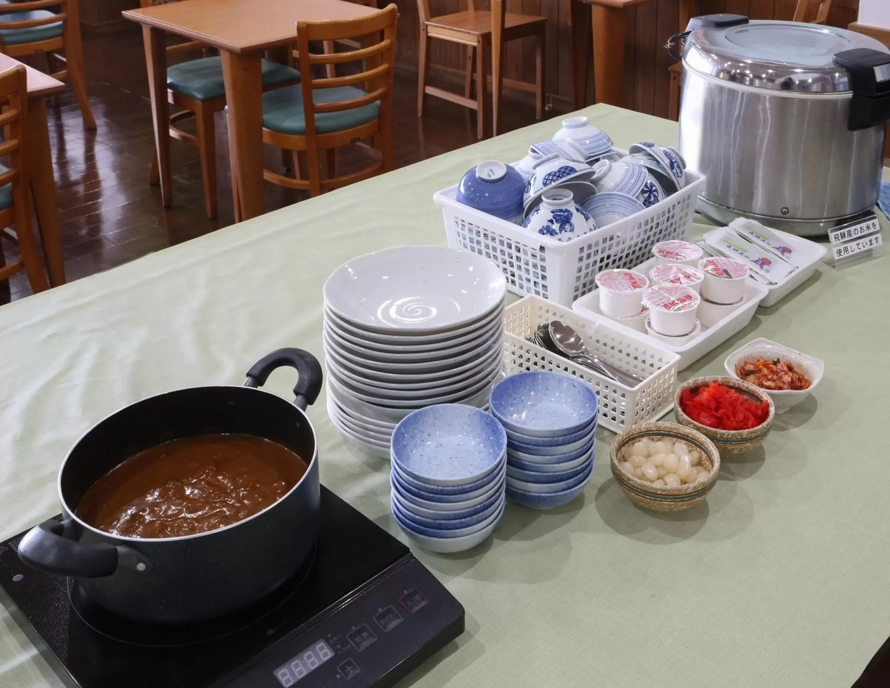 Breakfast in Country Hotel Takayama