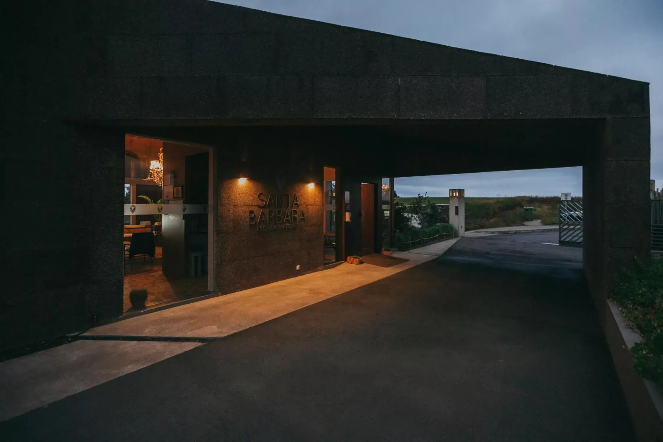 Facade/entrance in Santa Barbara Eco-Beach Resort