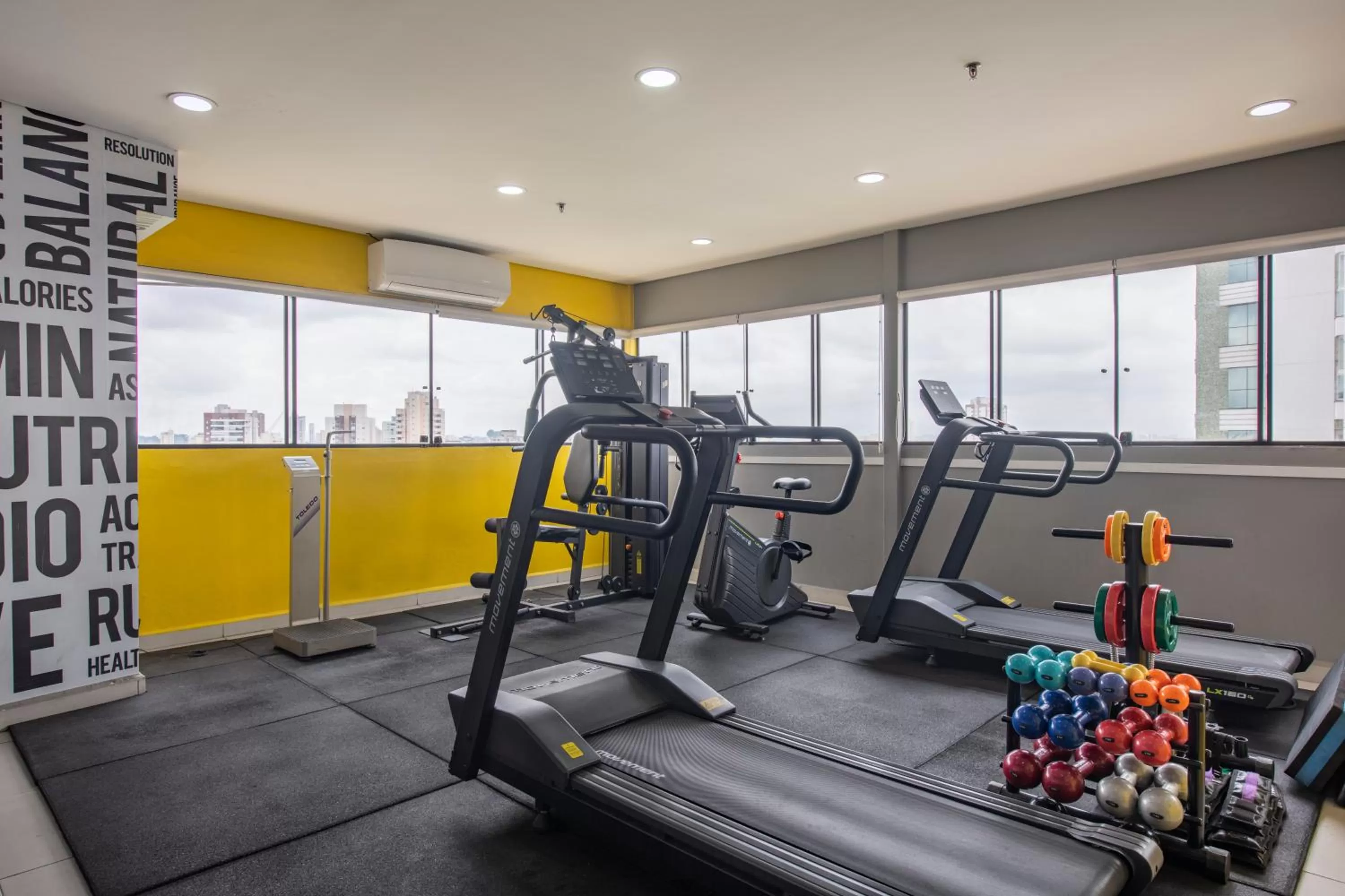 Fitness centre/facilities in Blue Tree Towers Anália Franco - Tatuapé