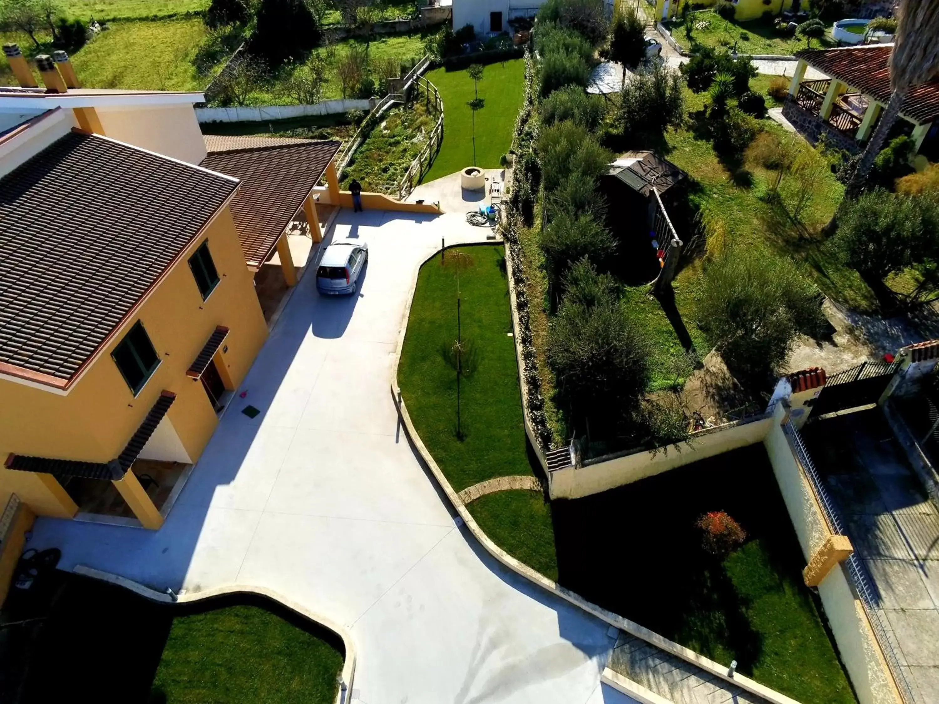 Property building, Bird's-eye View in Villa Malvasio refined b&b