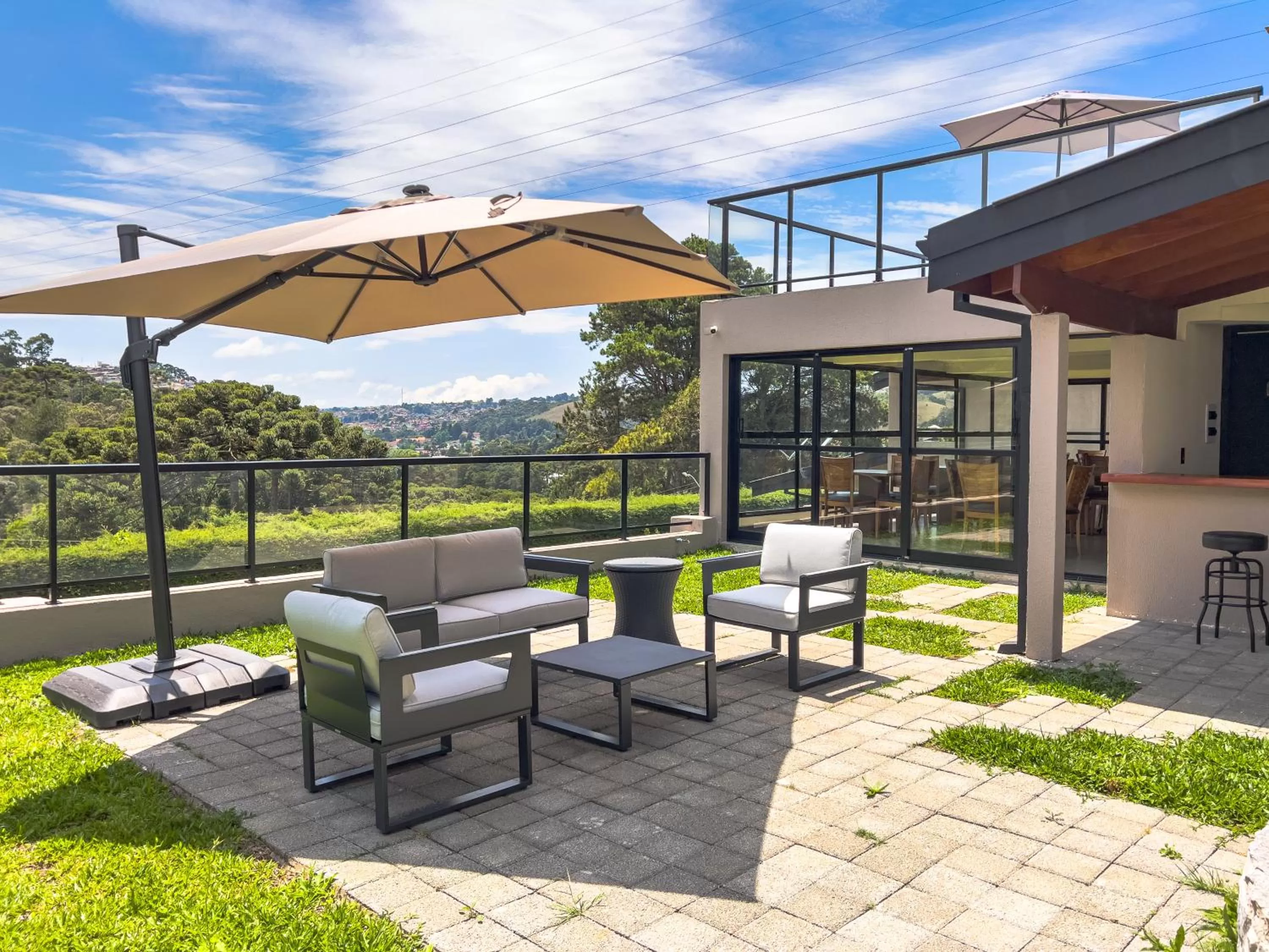 Solarium in Pousada Terrazzo Bonjardim - by Easy Hotéis